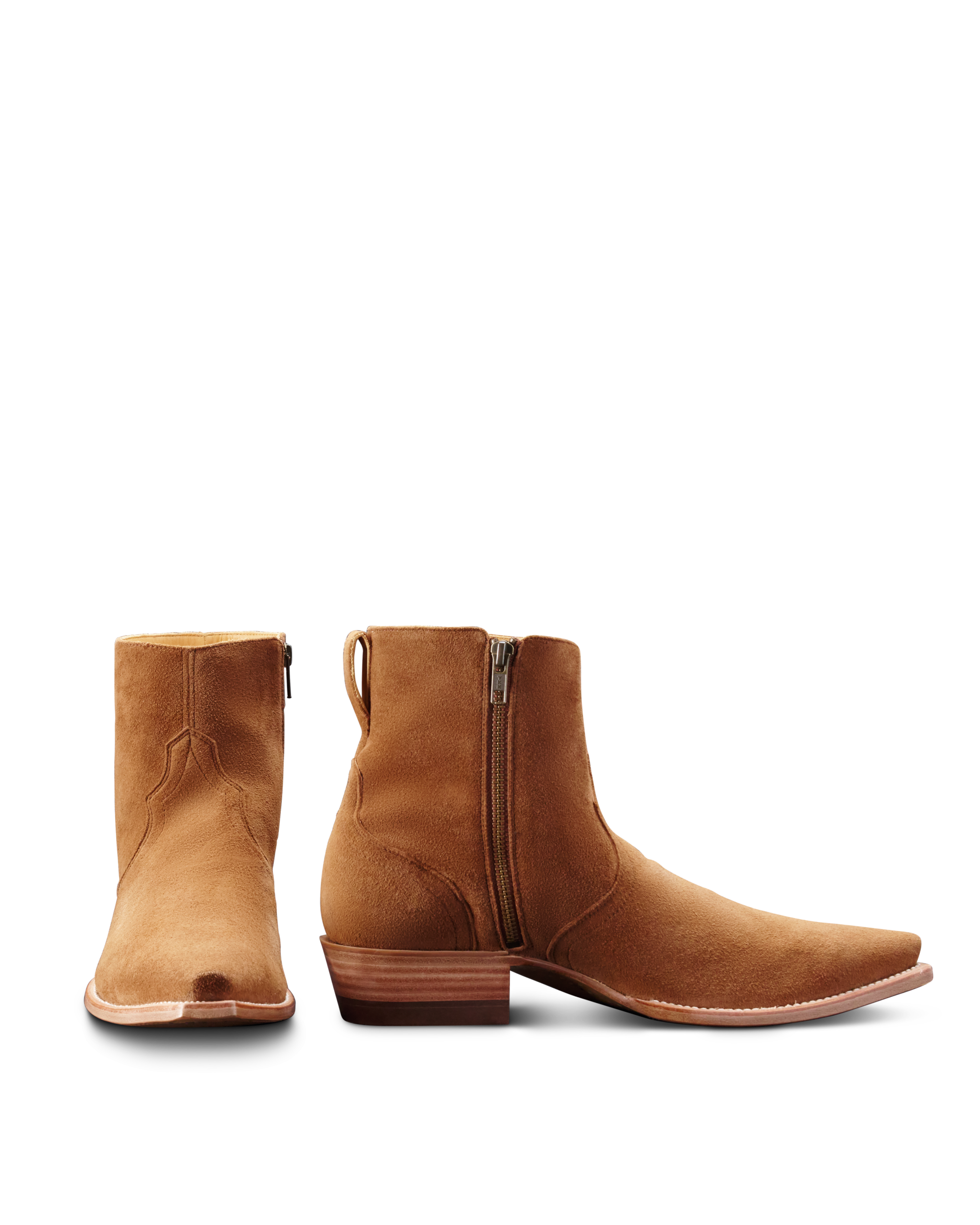 The Blaze - Honey Deerskin Roughout