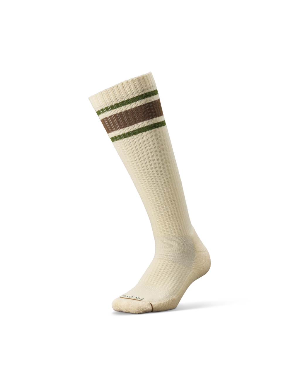 Over the Calf Performance Socks (2-Pack) - Cream Multi Polyester Spandex