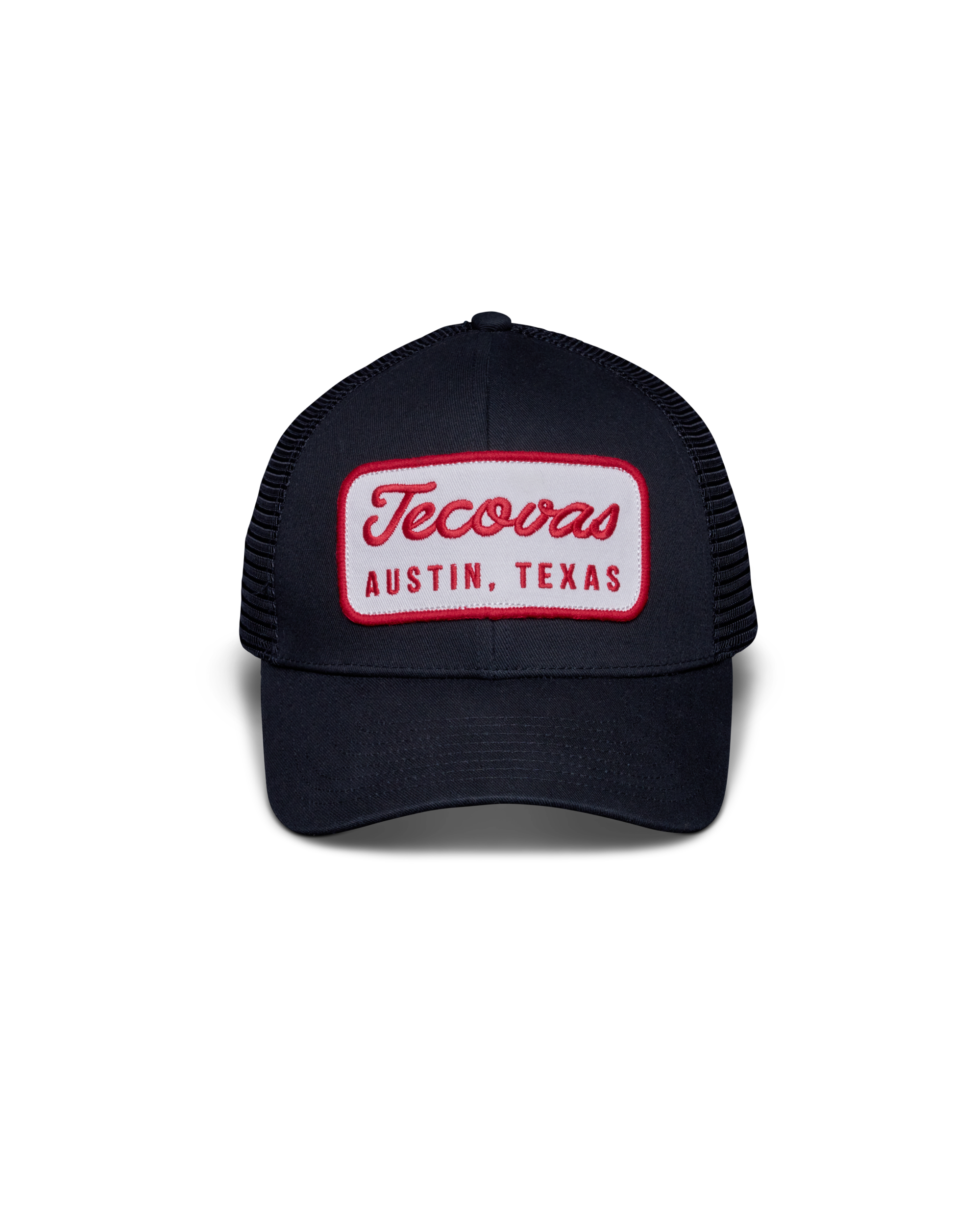 Mechanic Mid Profile Trucker Hat - Black Cotton Polyester