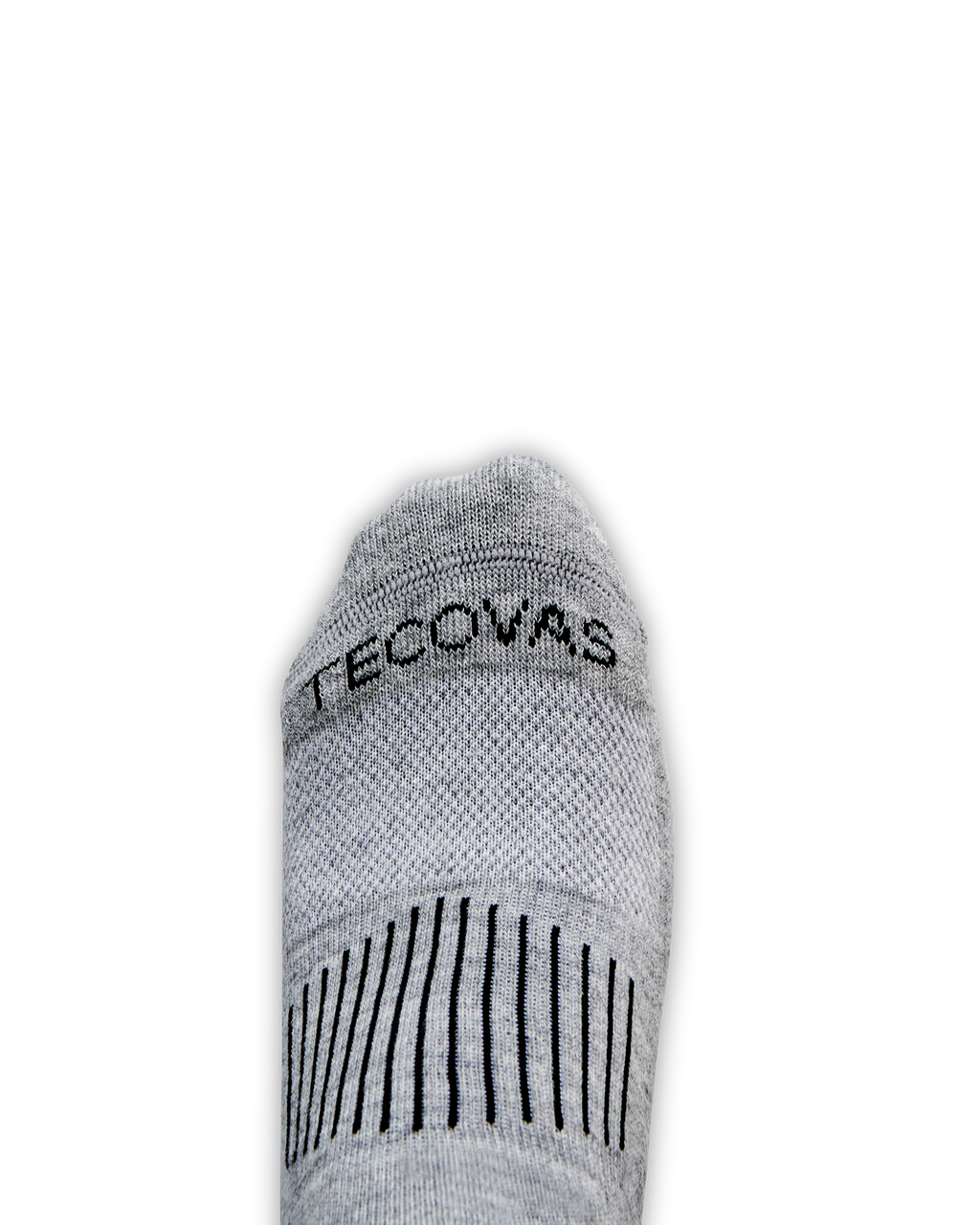 Crew Socks (3-Pack) - White Green Light Gray Polyester Spandex
