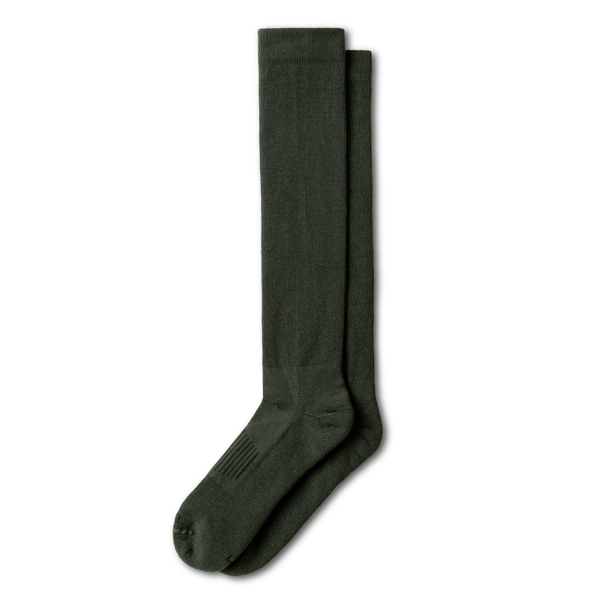 Over-The-Calf Socks (Single) - Forest Polyester Spandex