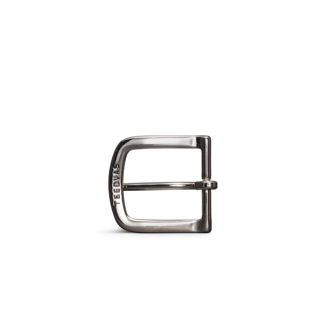 Men's Belt Buckle - Nickel Plated Brass Metal