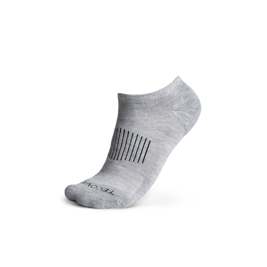 Ankle Socks (3-Pack) - Gray Polyester Spandex