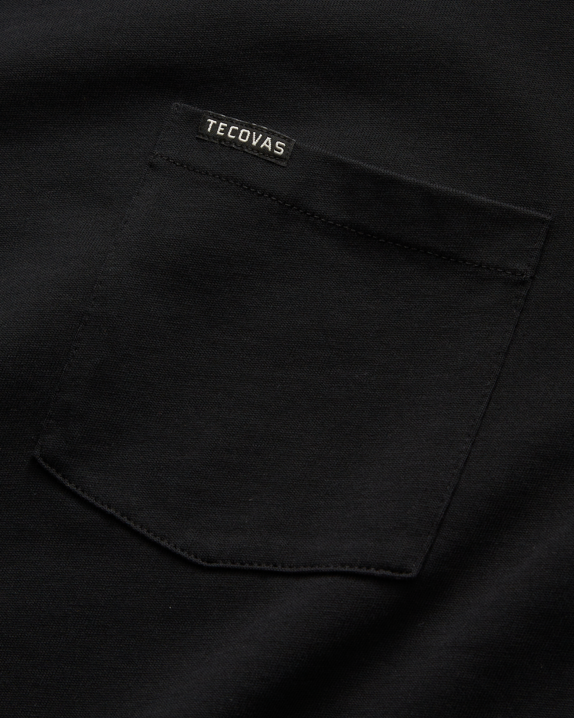 Men's Standard Issue Pocket Tee - Black Cotton