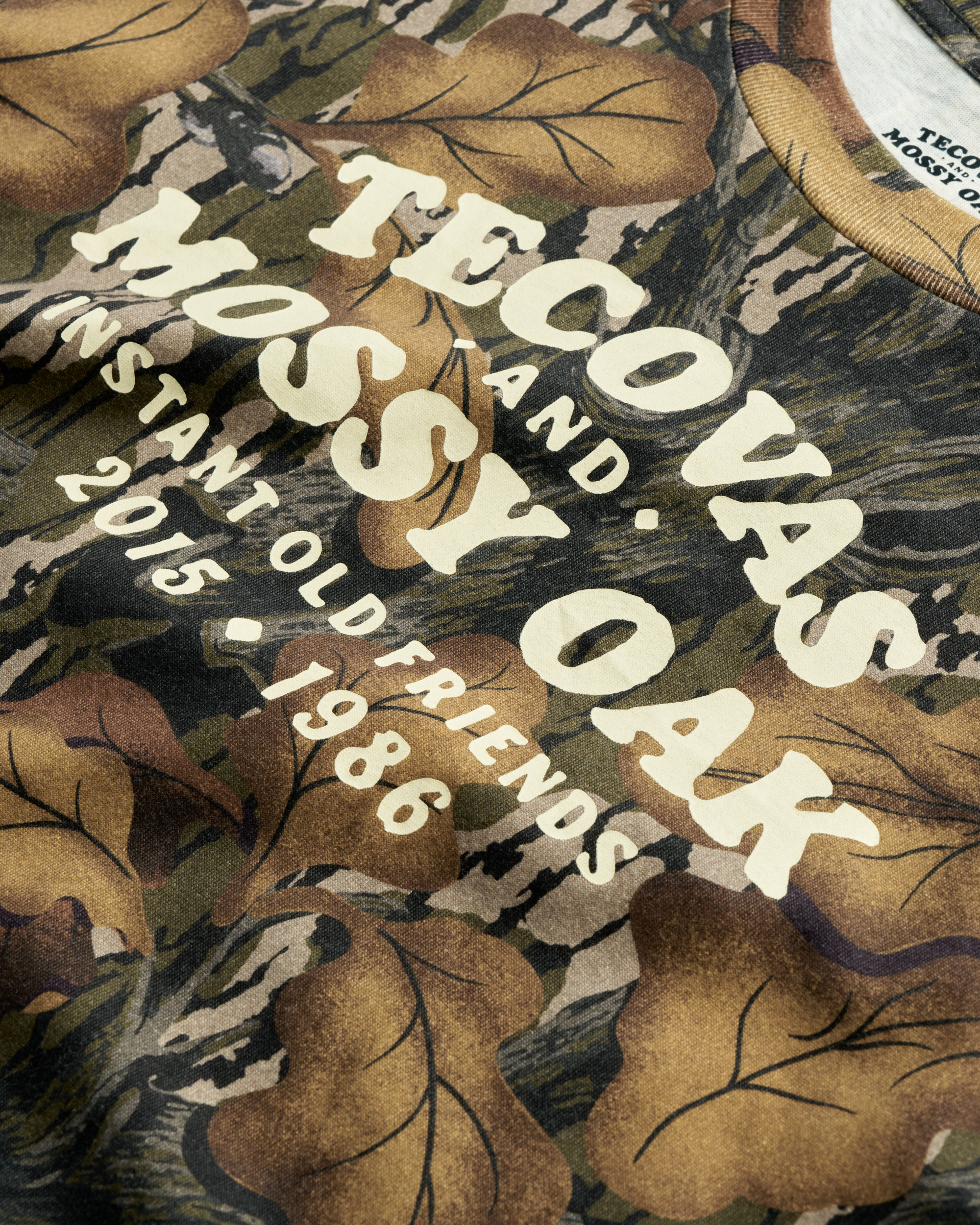 Men's Tecovas x Mossy Oak Fall Foliage Tee - Fall Foliage Cotton