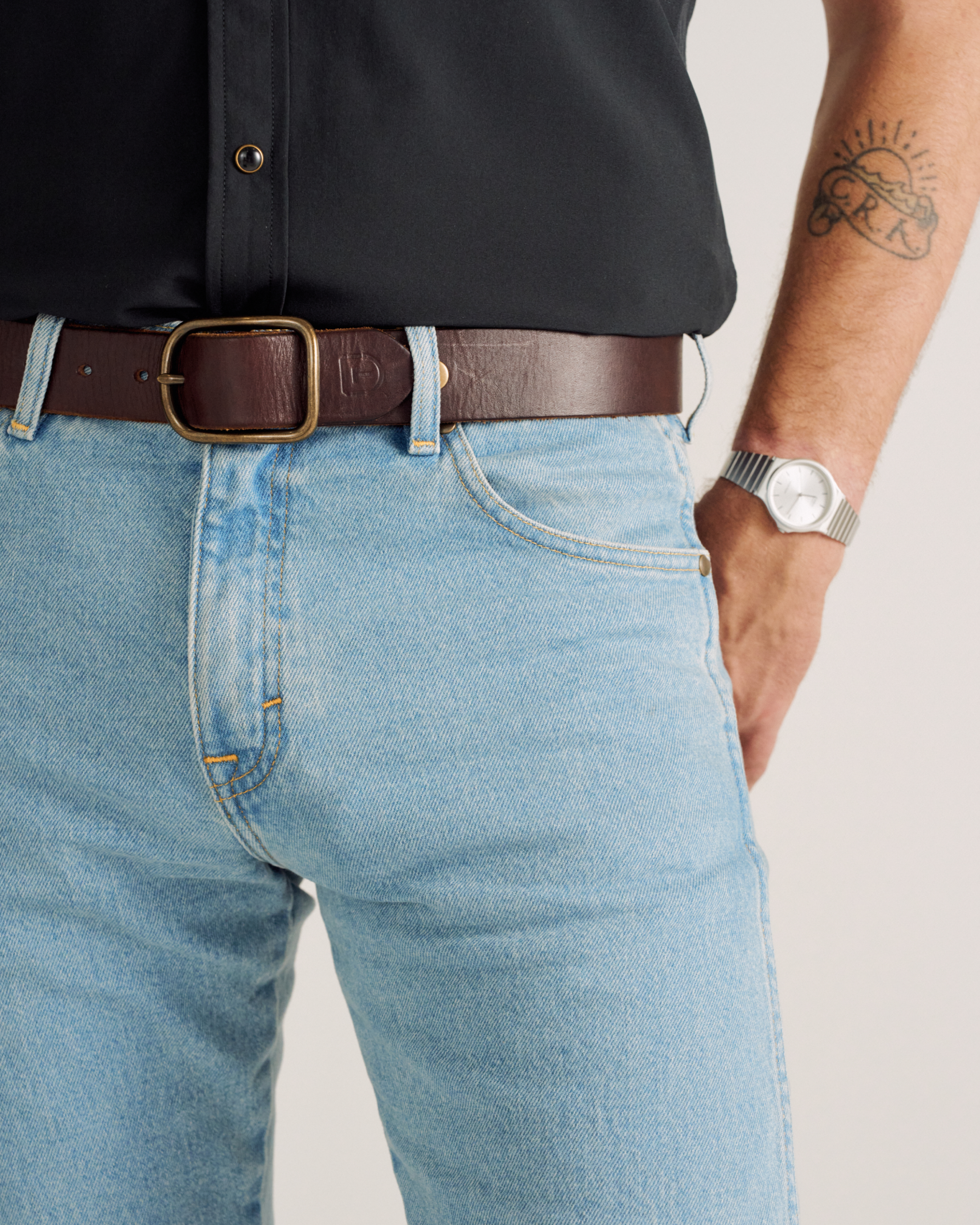 Men's Modern Bootcut Heritage Denim - Light Blue Heritage Denim