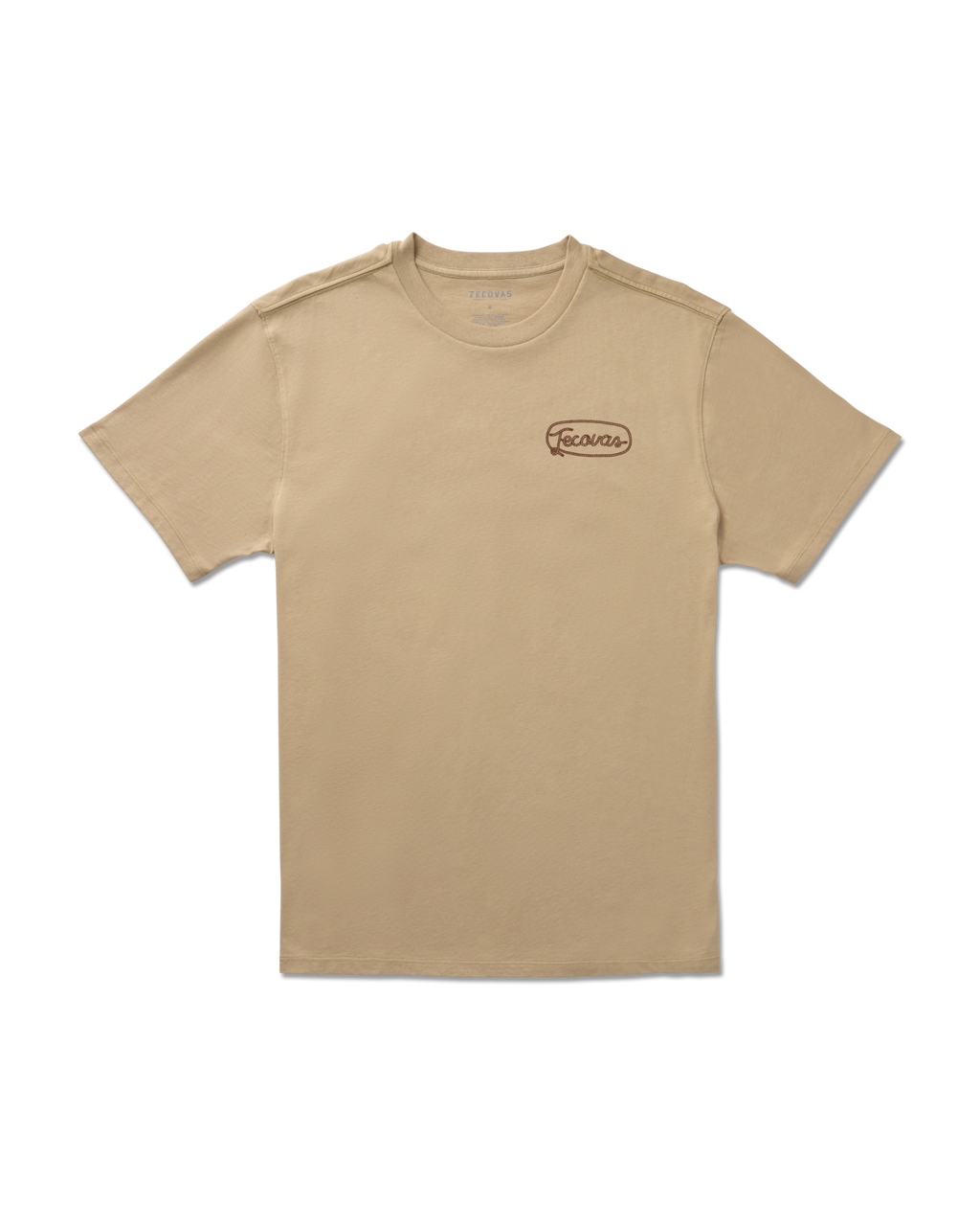 Men's Authentic Western Wears Tee - Khaki Brown  Pima Cotton