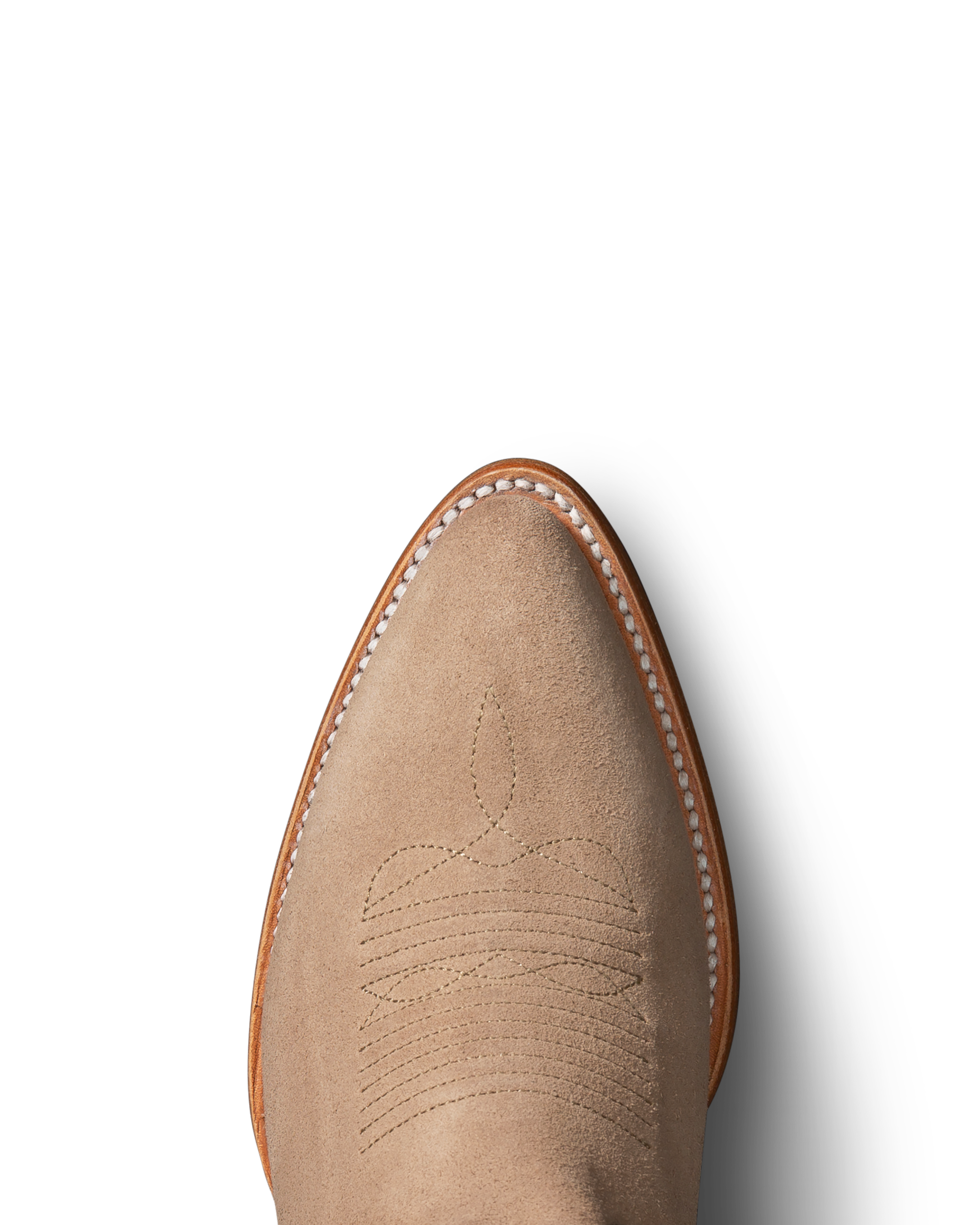 The Abby Wide Calf - Driftwood Suede