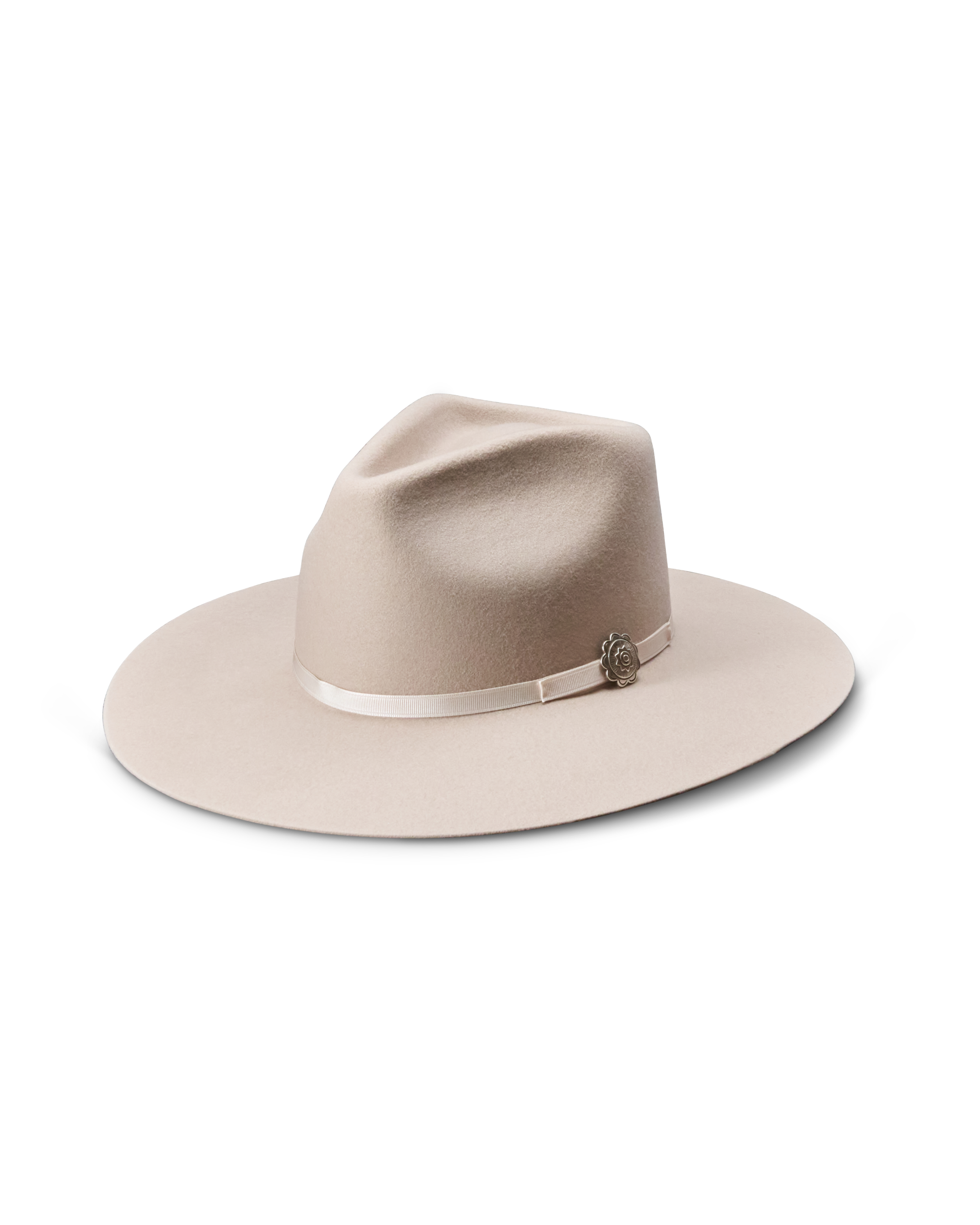 Concho Hat Pin - Silver Metal