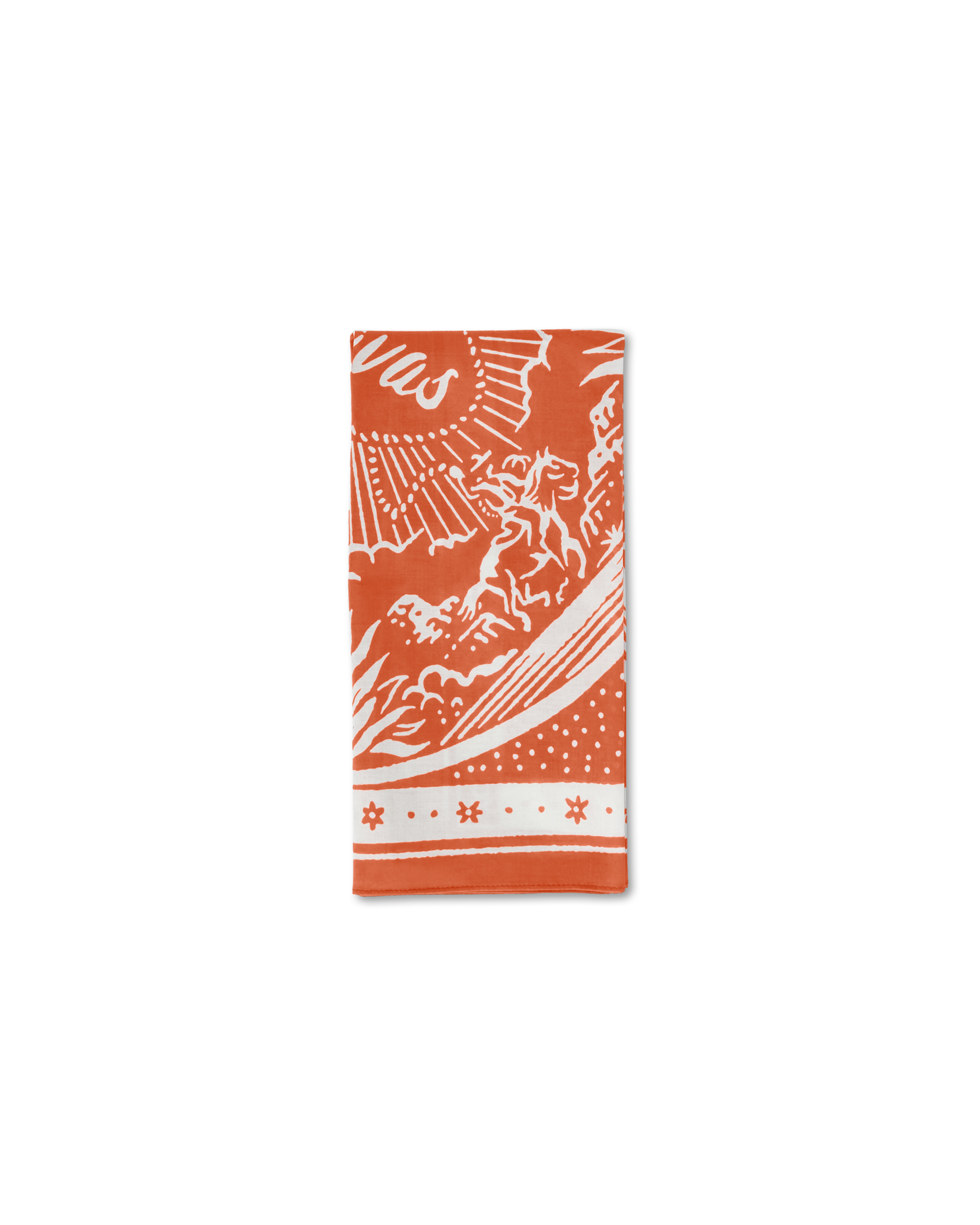 Gameday Bandana - Burnt Orange Cotton