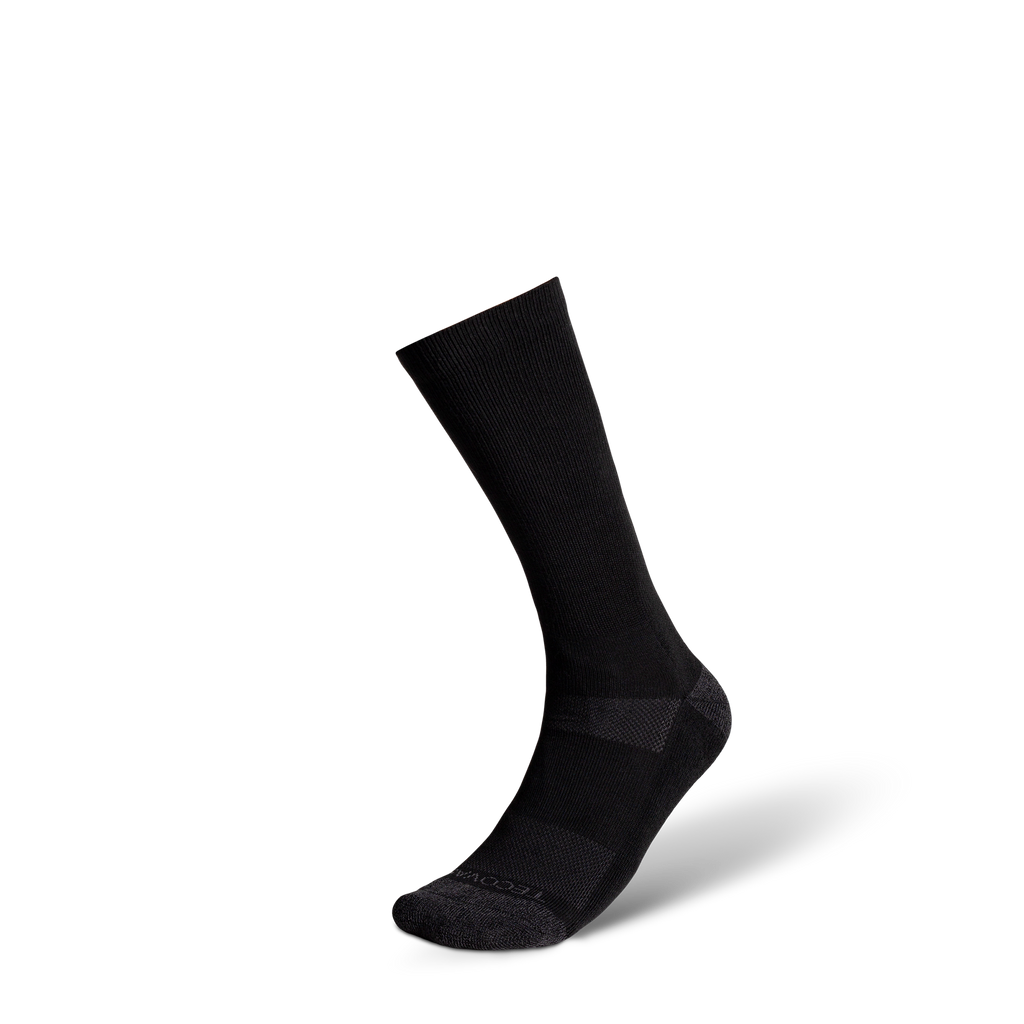 Mid-Calf Socks (3-Pack) - Midnight Polyester Spandex