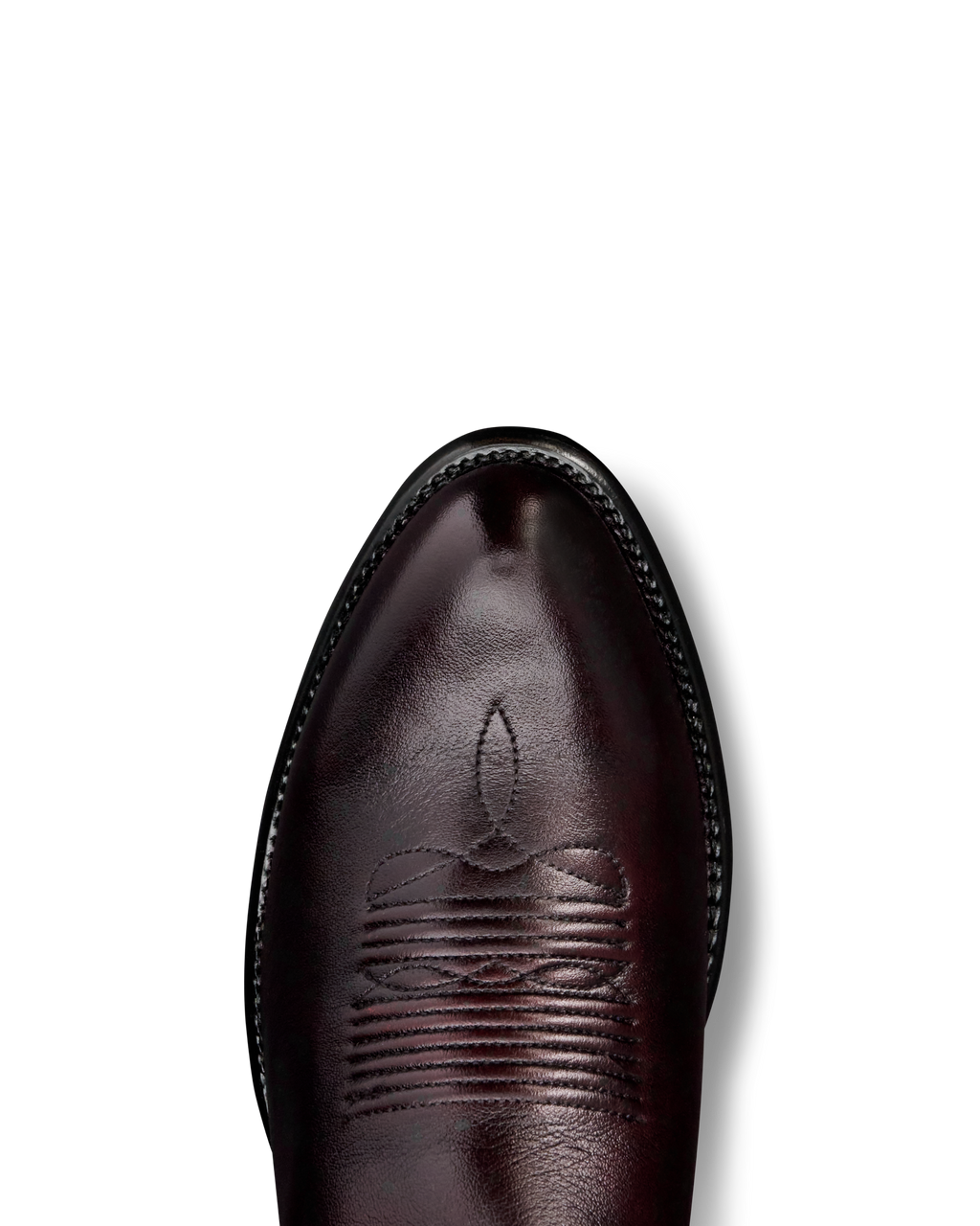 The Cartwright - Black Cherry Cowhide