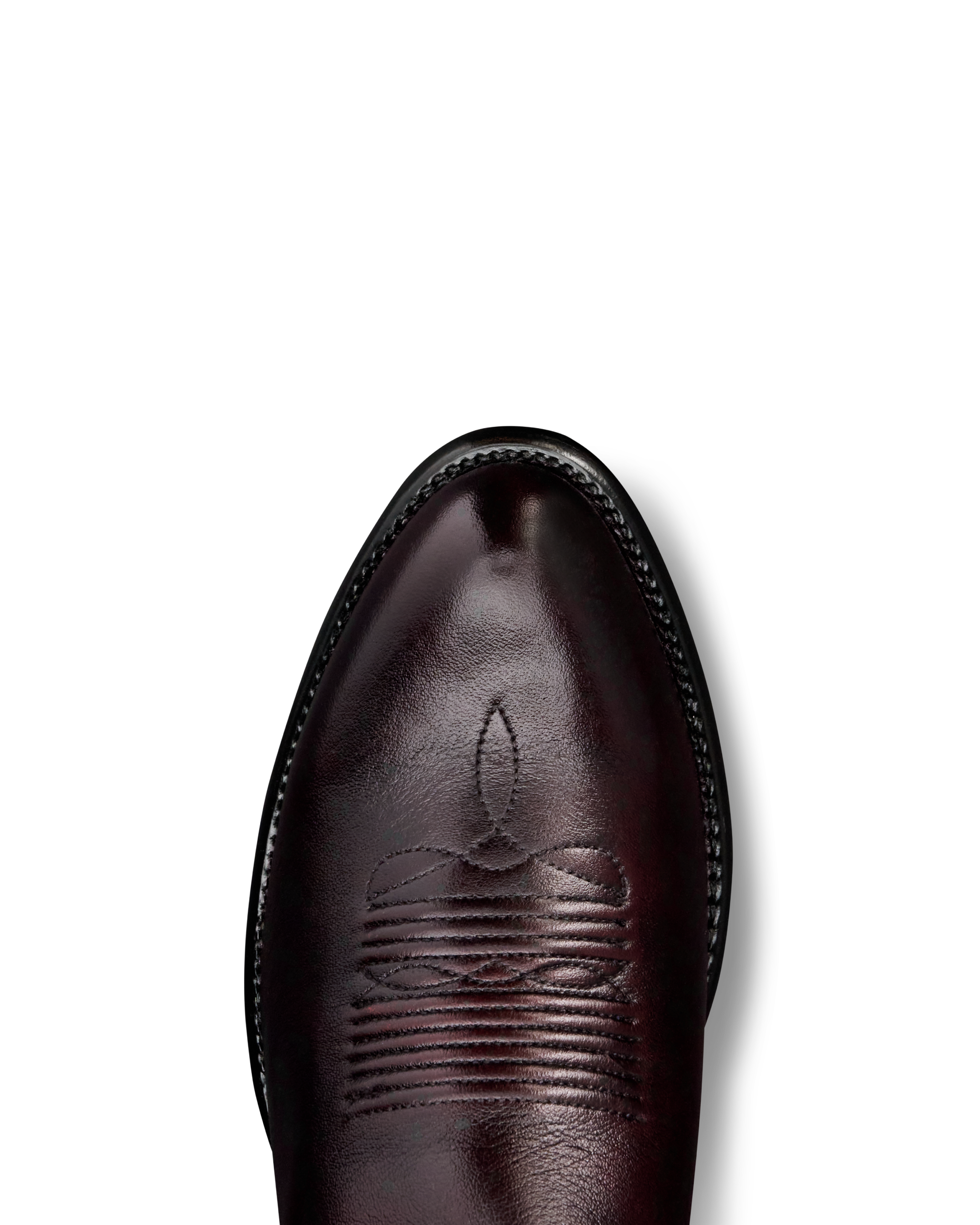 The Cartwright - Black Cherry Cowhide