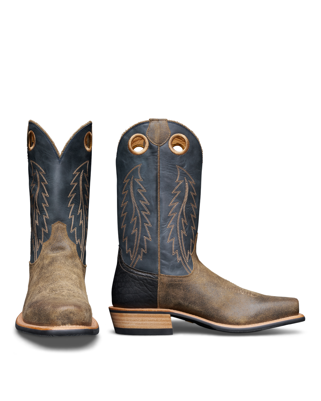 The Parker - Sand Navy Roughout
