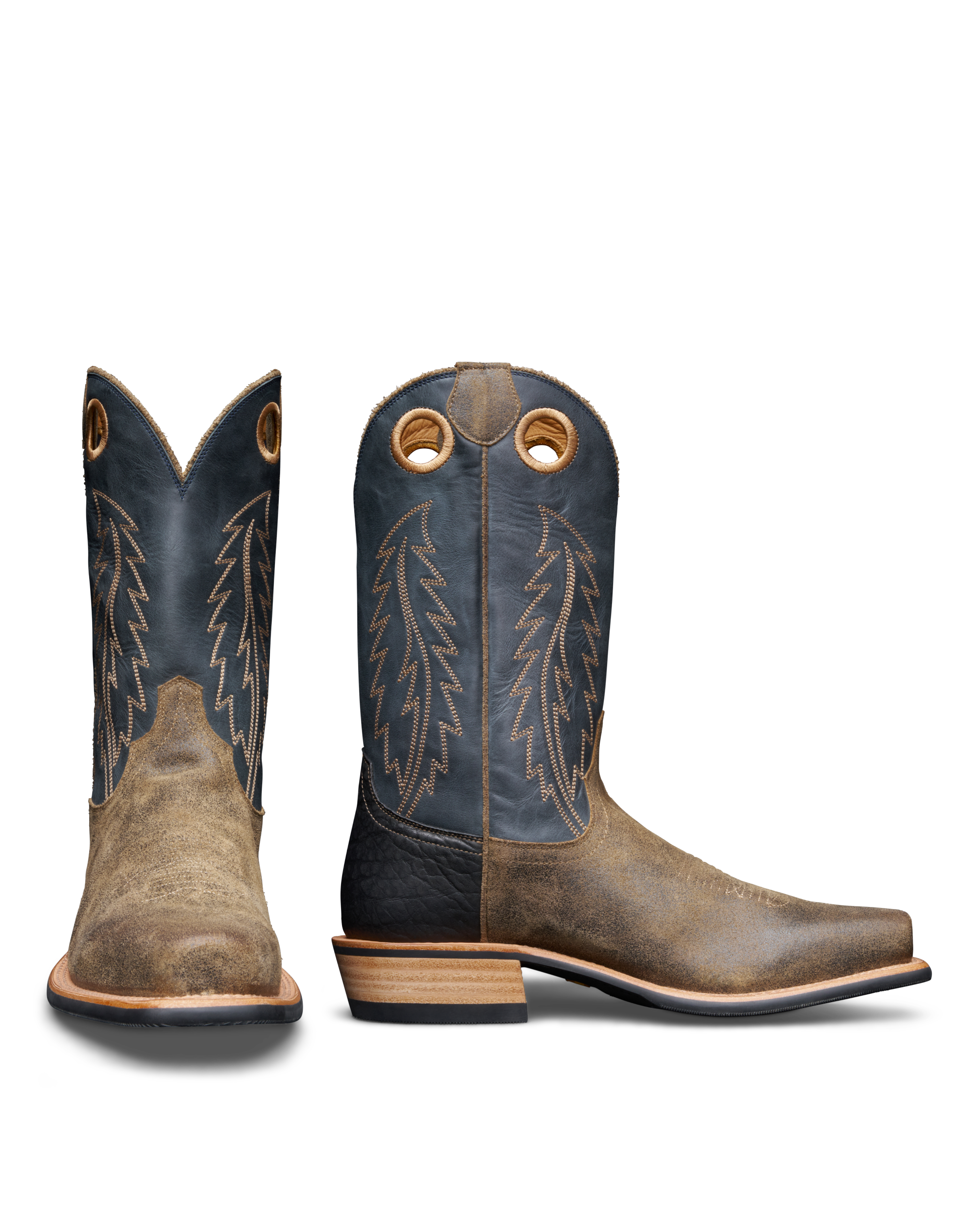 The Parker - Sand Navy Roughout