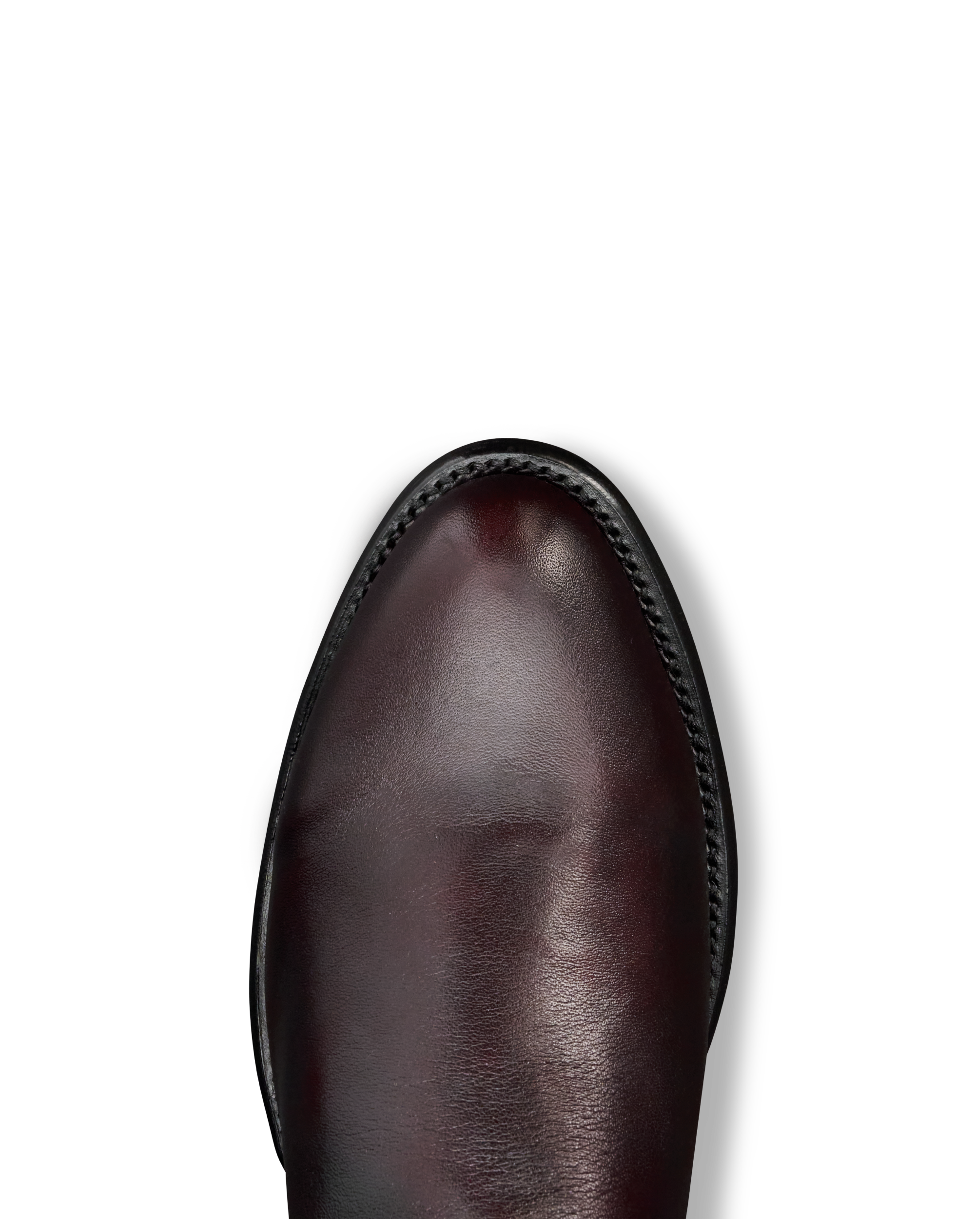 The Earl - Black Cherry Cowhide