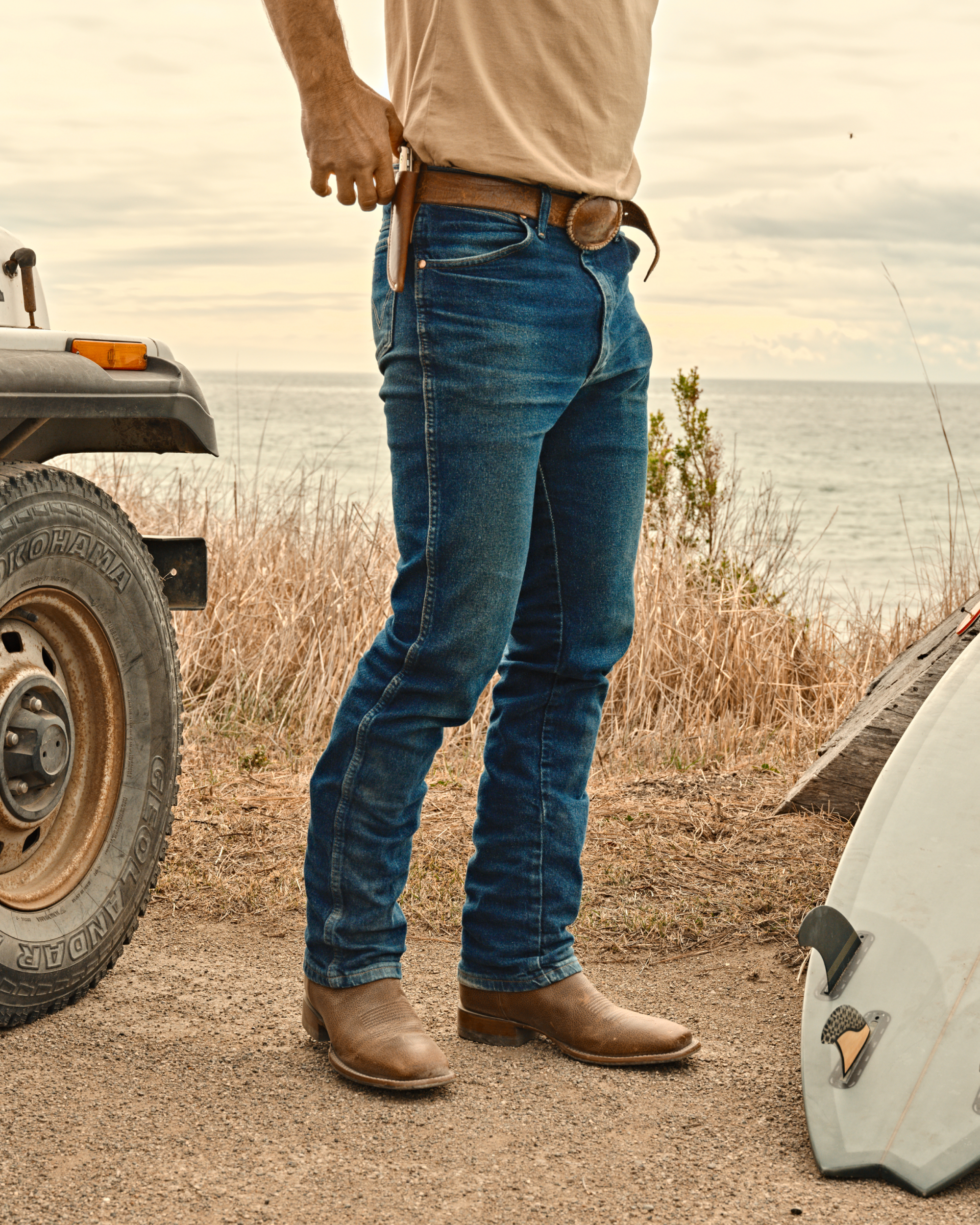 The Doc Frontier - Dark Chestnut Rust Orange Bison