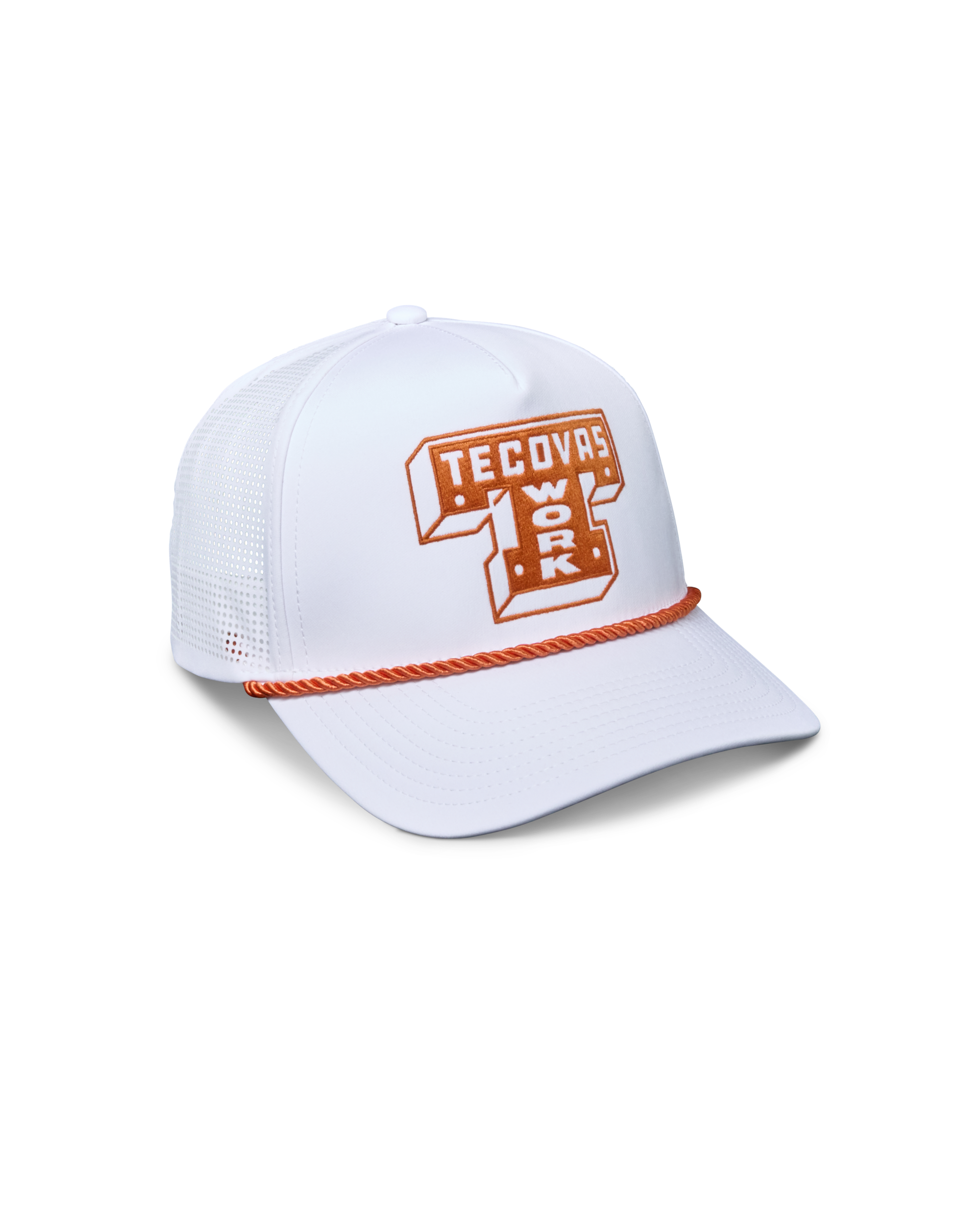 Tecovas Work Performance Trucker - Burnt Orange Polyester