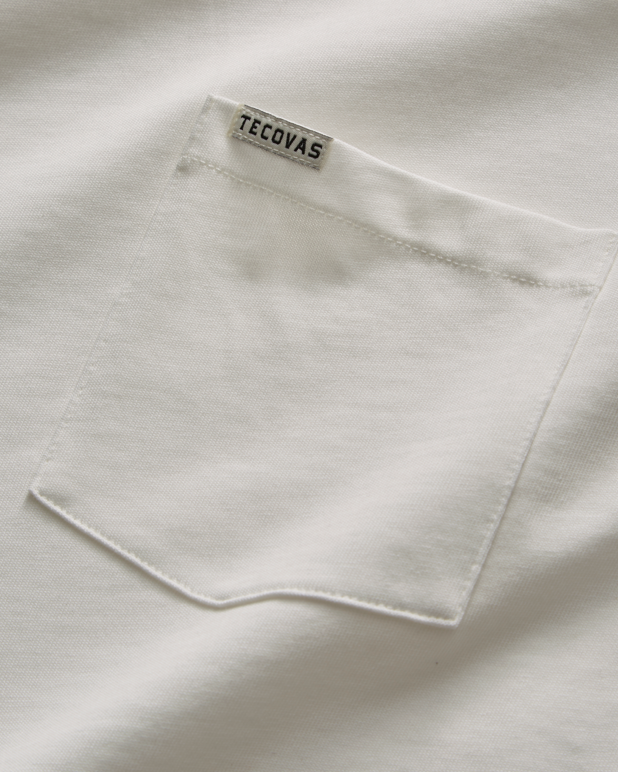Men's Long Sleeve Standard Issue Pocket Tee - Bone Cotton