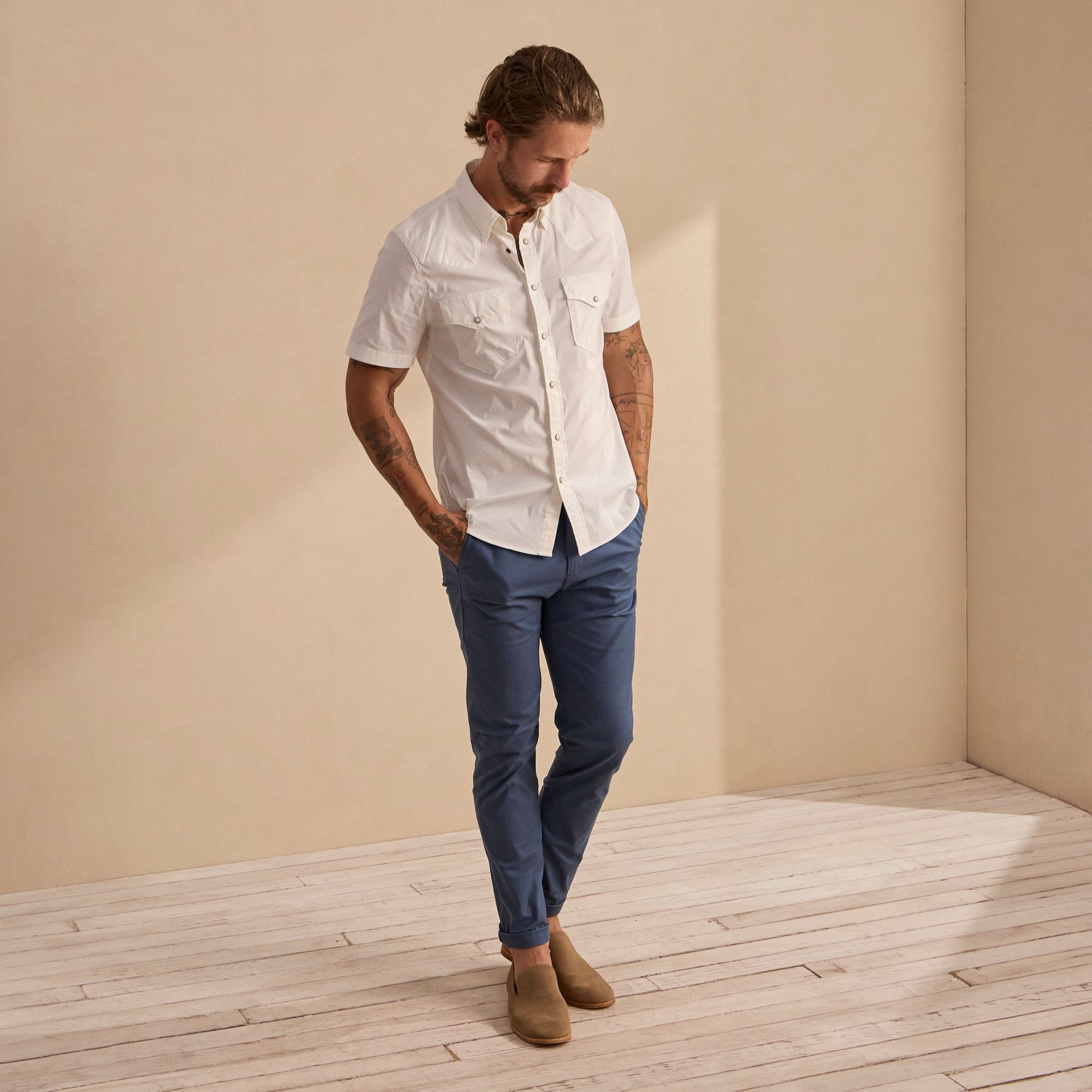 The Monterrey - Granite Suede