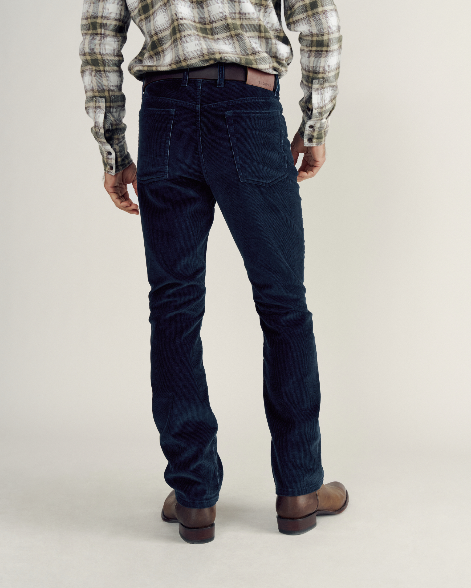 Men's Slim Straight Stretch Corduroy - Navy Corduroy