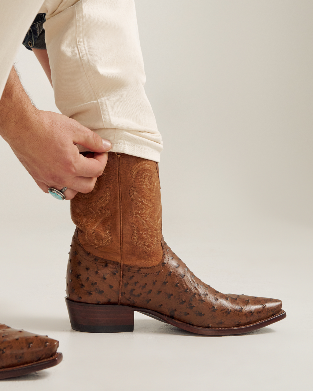 The Garrett - Peanut Ostrich