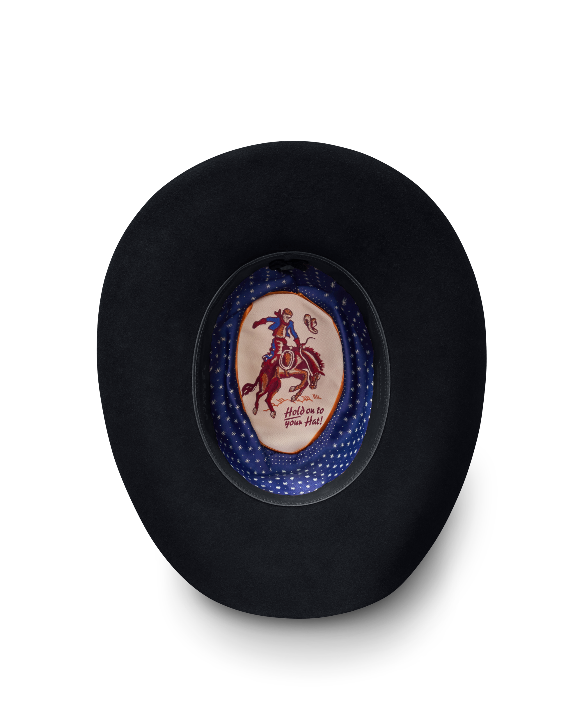 Cattleman Fur Cowboy Hat - Black Rabbit Fur