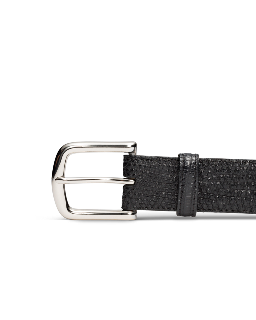 Men's Lizard Belt - Midnight Lizard