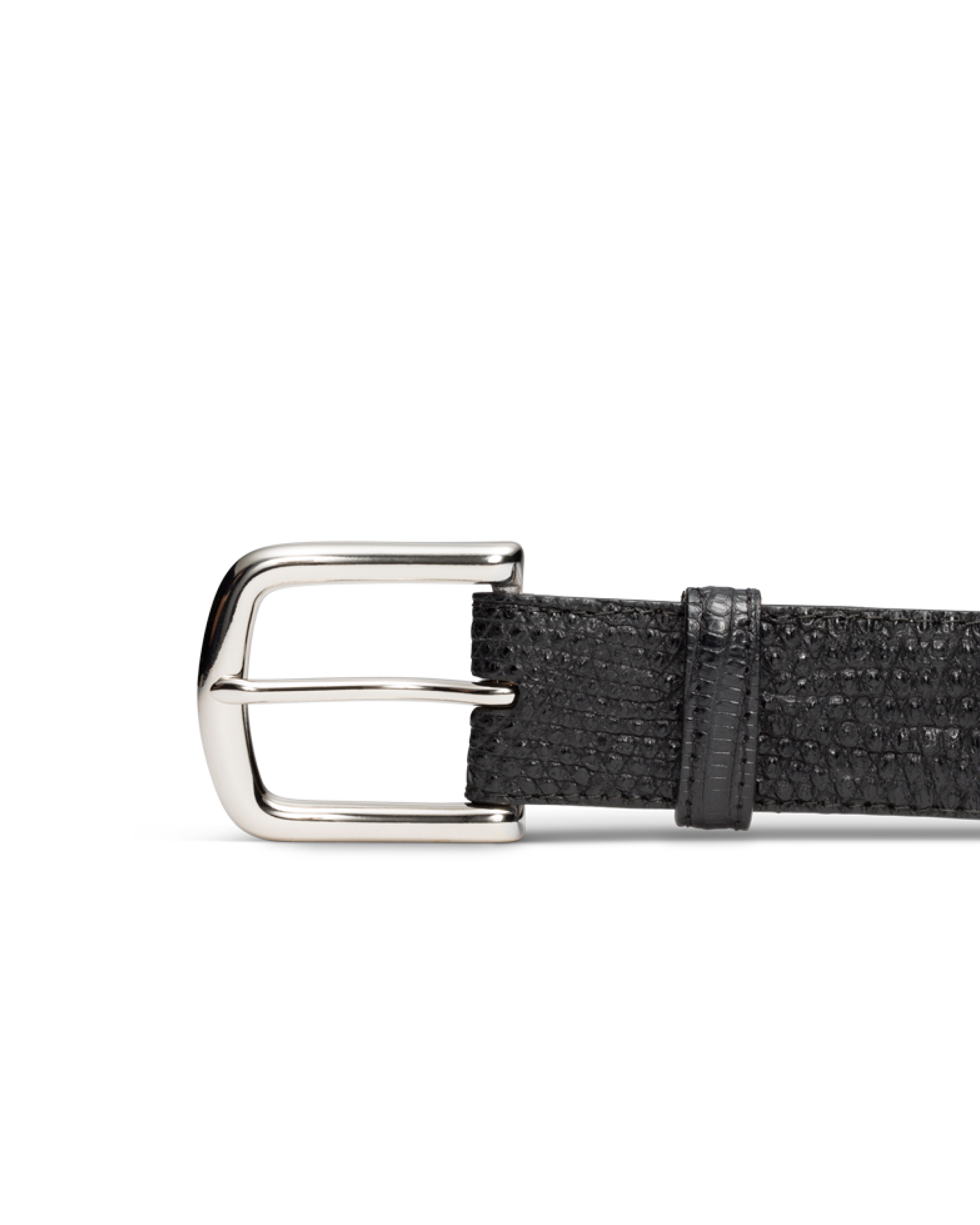 Men's Lizard Belt - Midnight Lizard