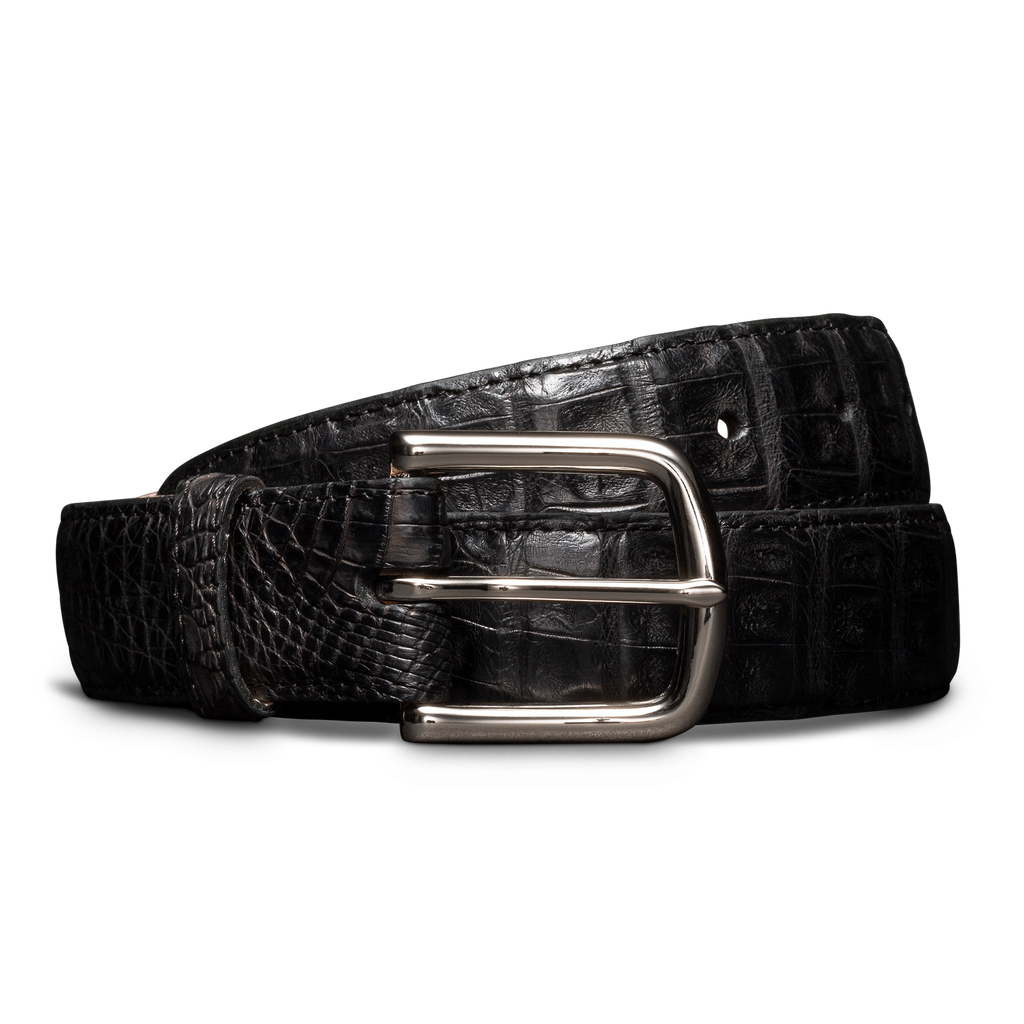 Men's Caiman Belt - Midnight Caiman