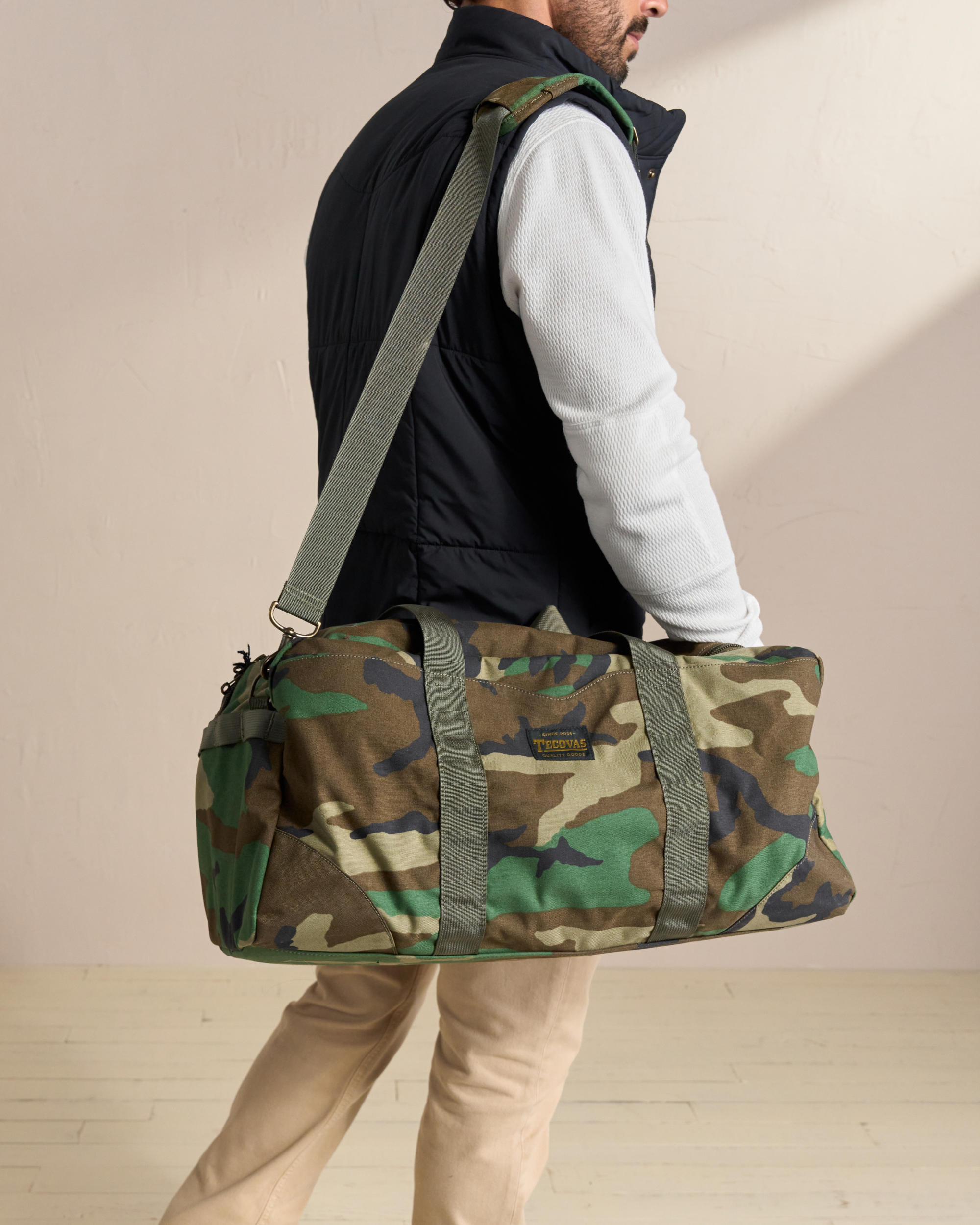 Canyon Duffle Bag - Black Nylon