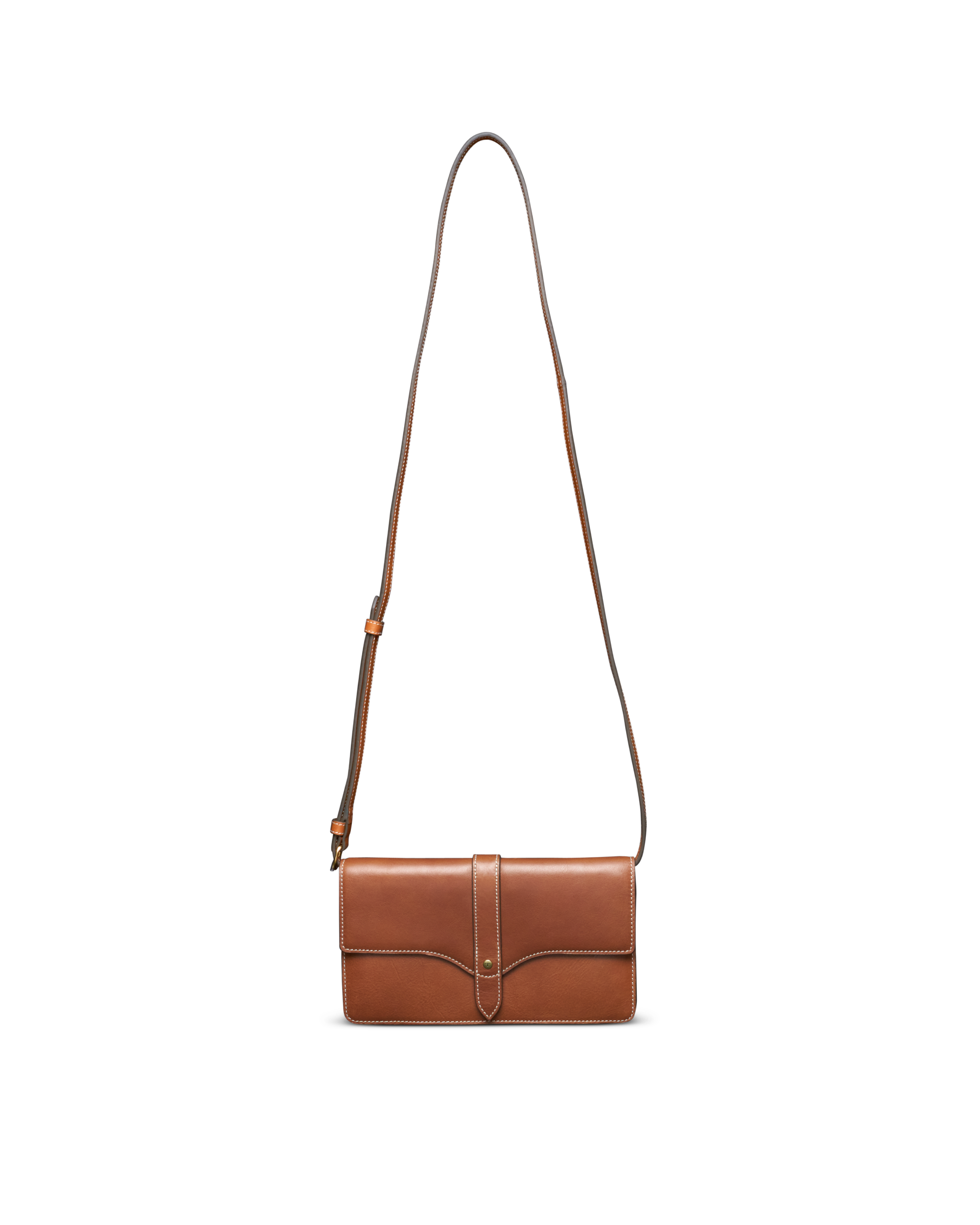 Women's Sierra Convertible Crossbody - Saddle Tan Cowhide