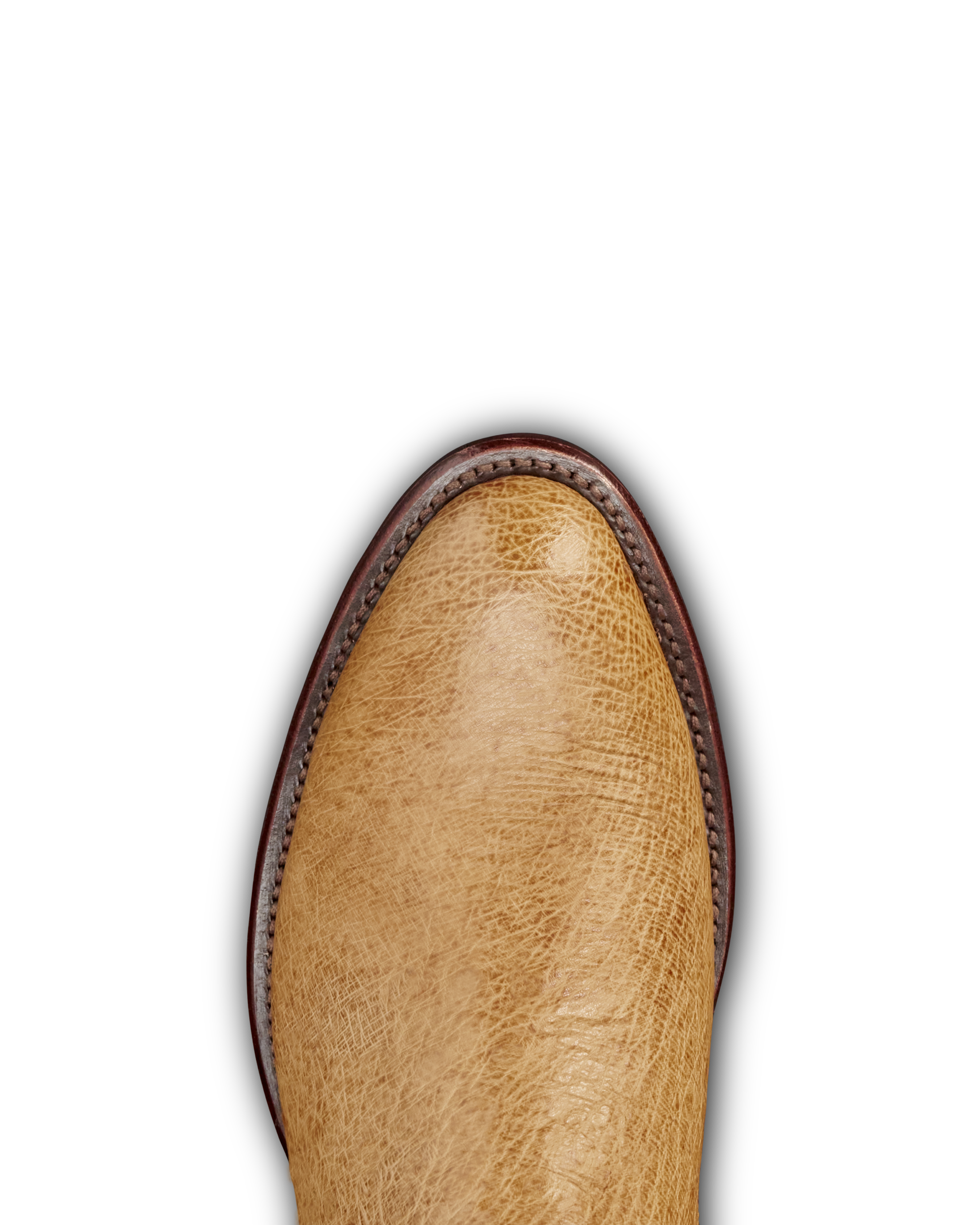 The Weston - Cedar Red Smooth Ostrich