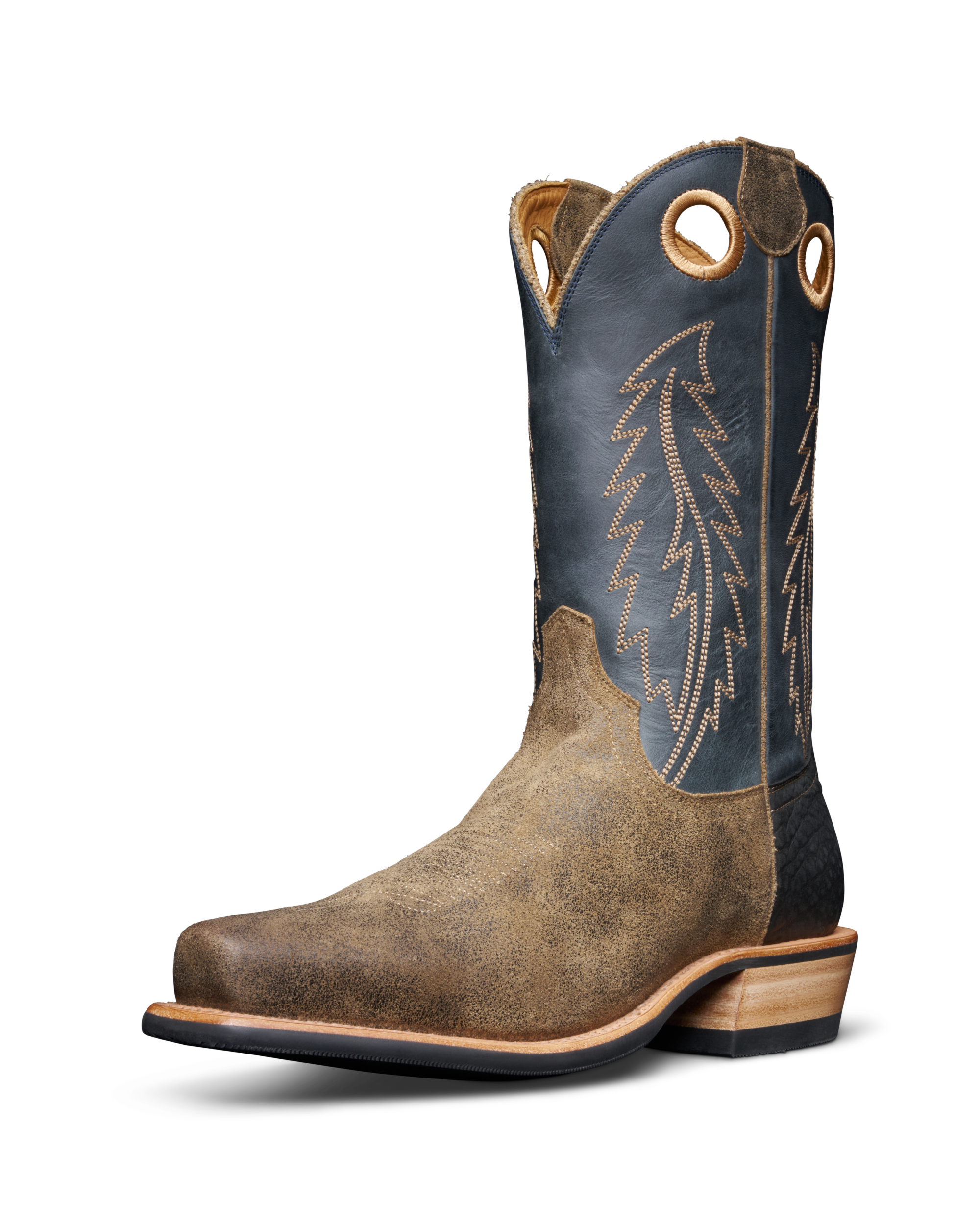 The Parker - Sand Navy Roughout