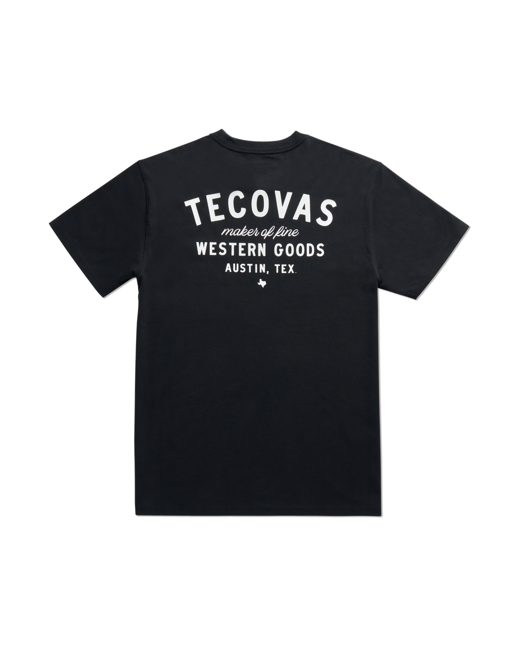 Men's Fine Makers Pocket Tee - Black Bone Supima Cotton