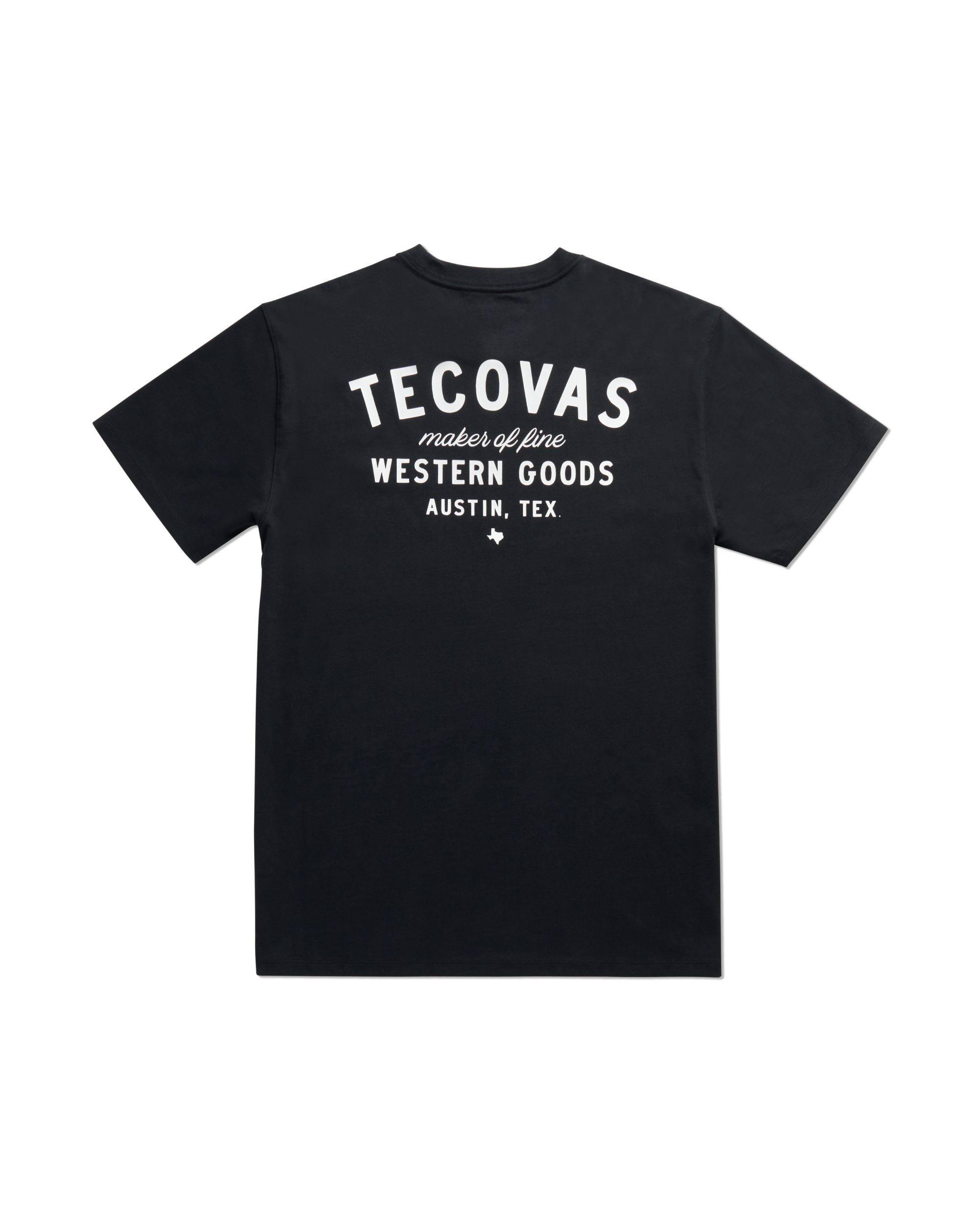 Men's Fine Makers Pocket Tee - Black Bone Supima Cotton