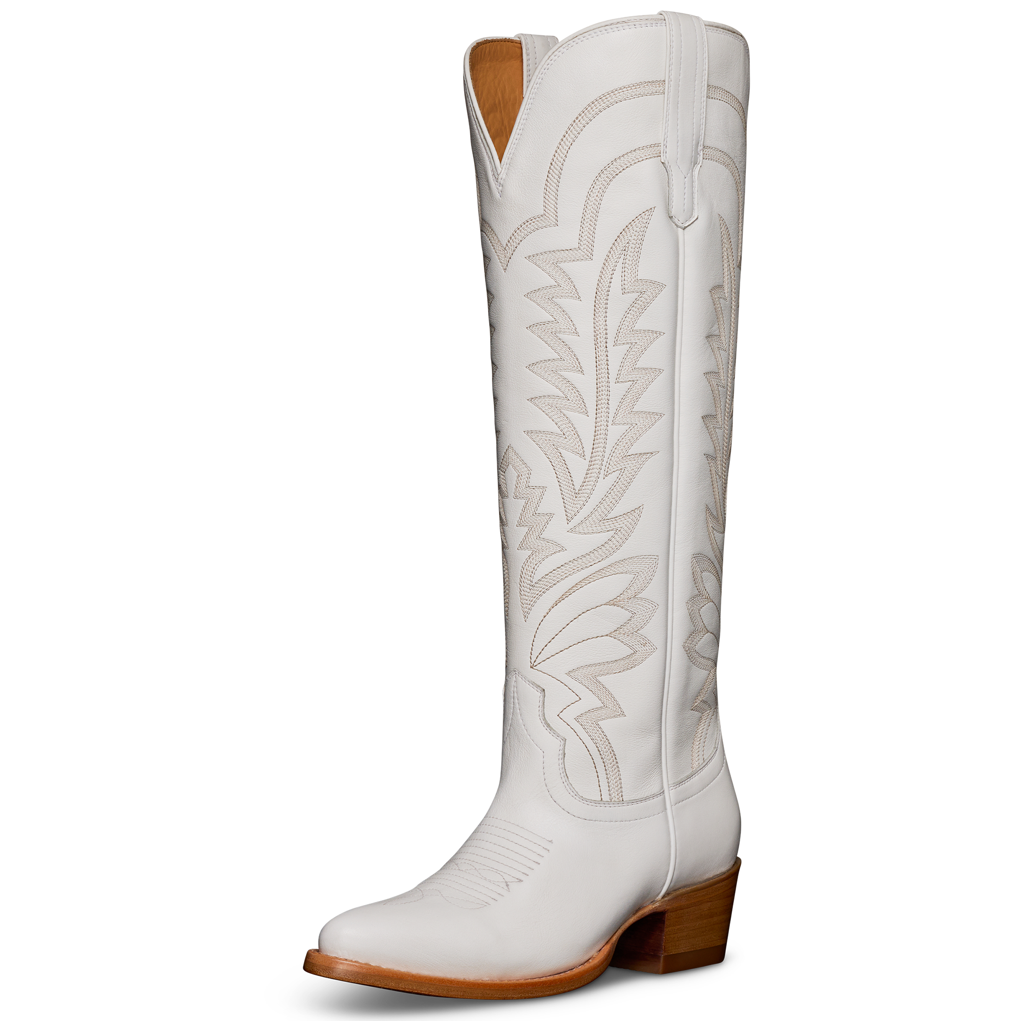 The Abby - Snow Cowhide