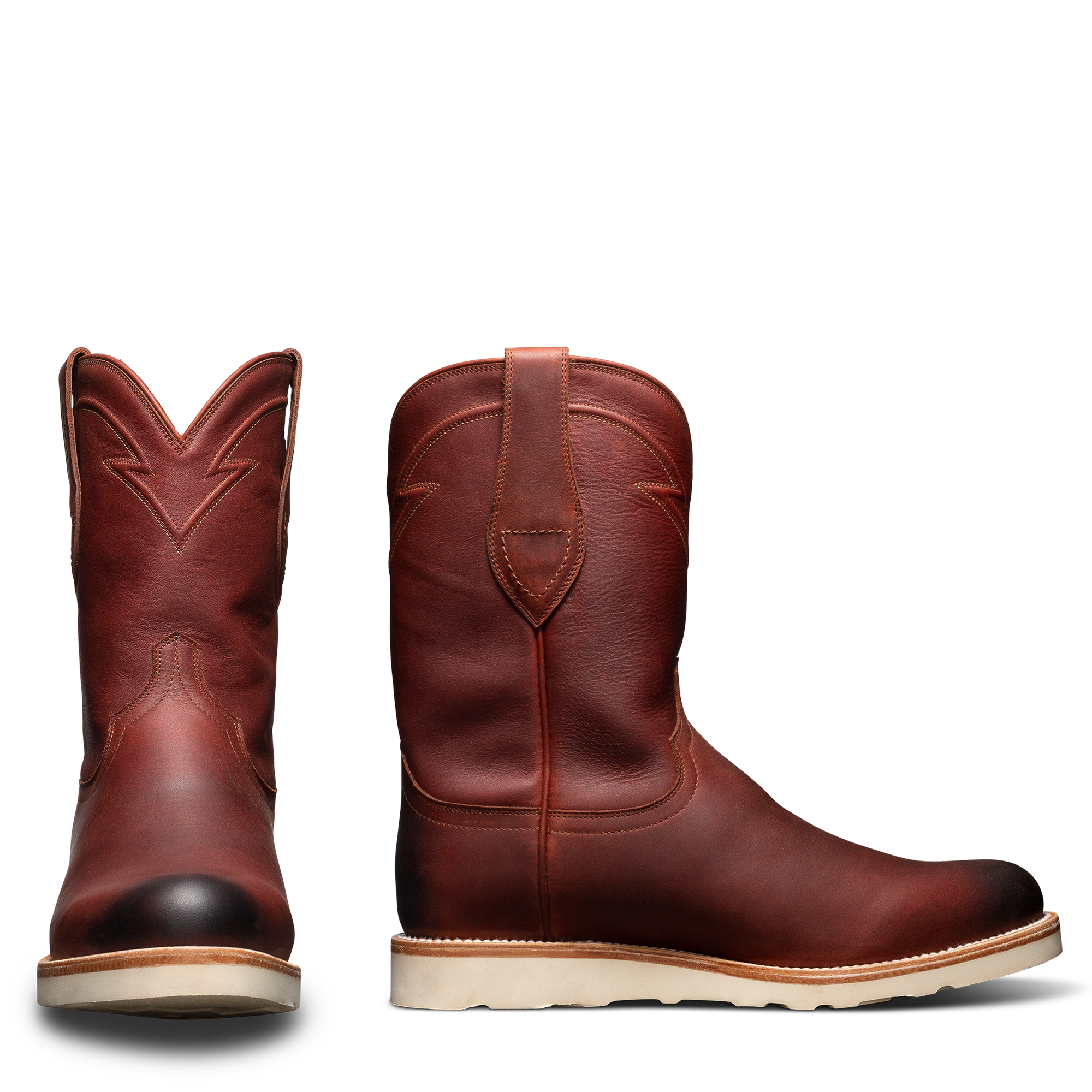 The Knox - Briar Cowhide