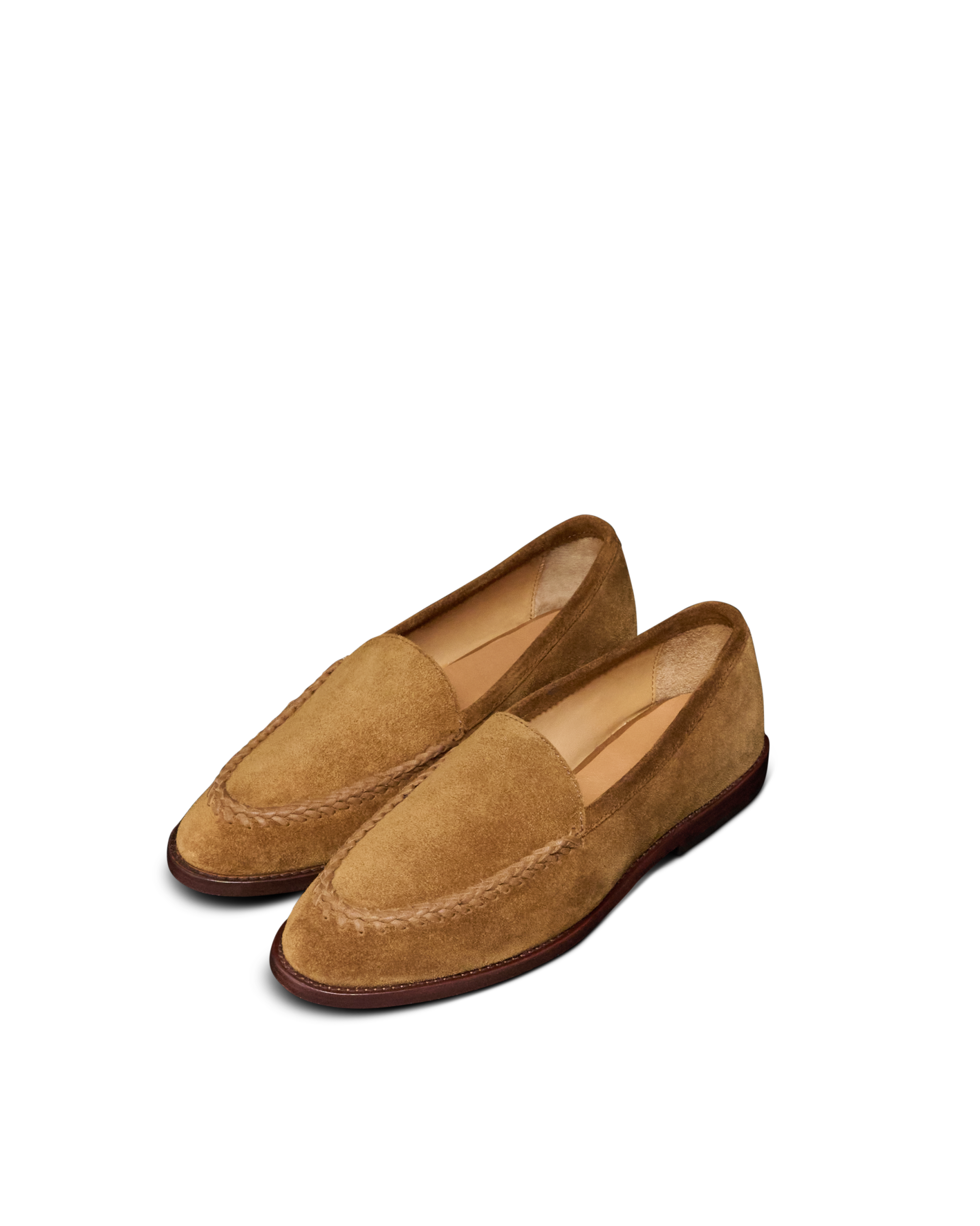 The Claire Braid - Sienna Suede