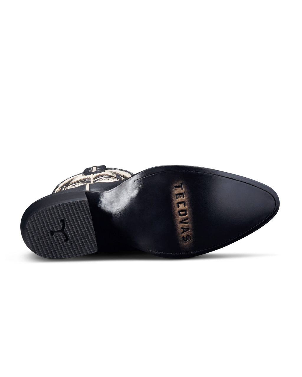 The Jolene - Midnight Bone Cowhide