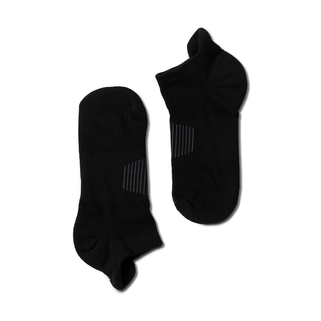 Ankle Socks (3-Pack) - Black Polyester Spandex