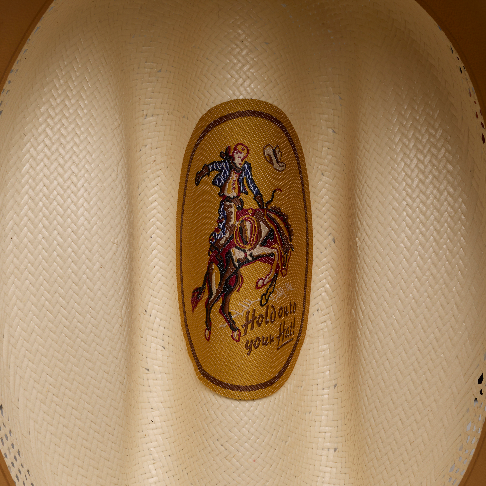 Cattleman Straw Cowboy Hat - Natural Straw