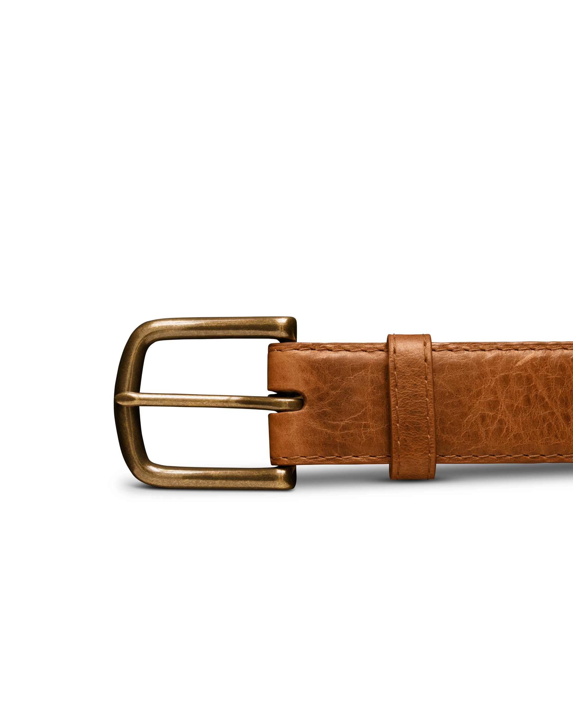 Men's Bison Belt - Tan Bison