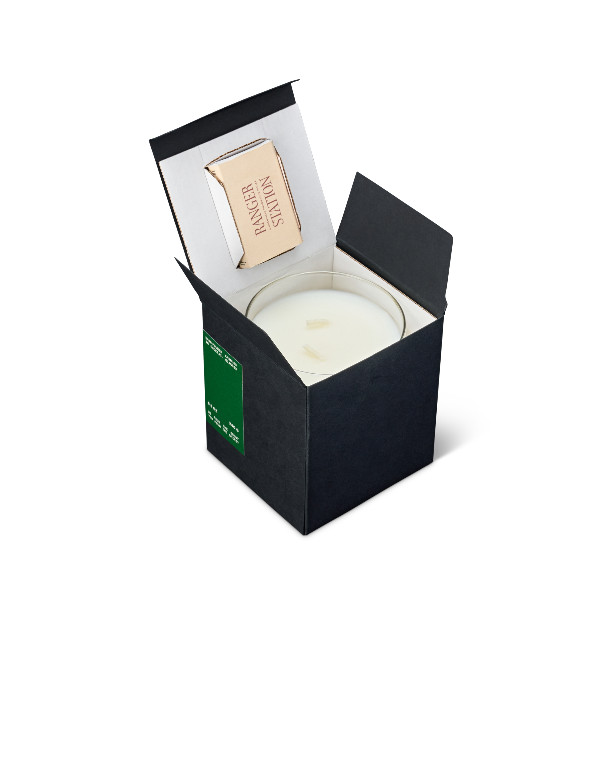 Go West Ranger Station Candle - White Candle