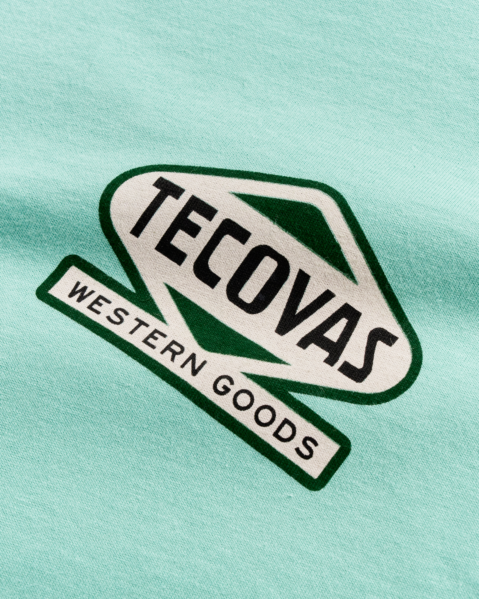 Men's Neon Sign Tee - Turquoise Pima Cotton