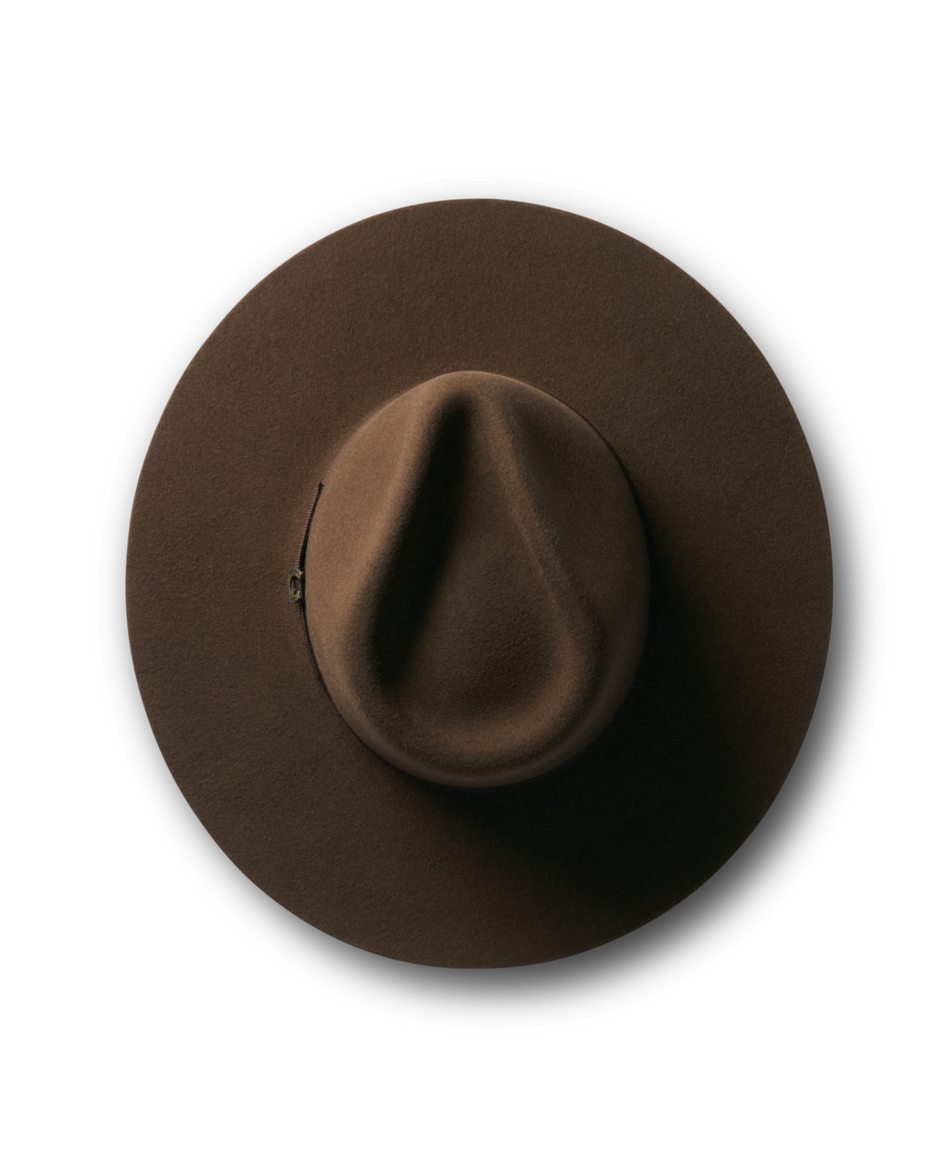 The Belle Wool Cowgirl Hat - Medium Brown Wool