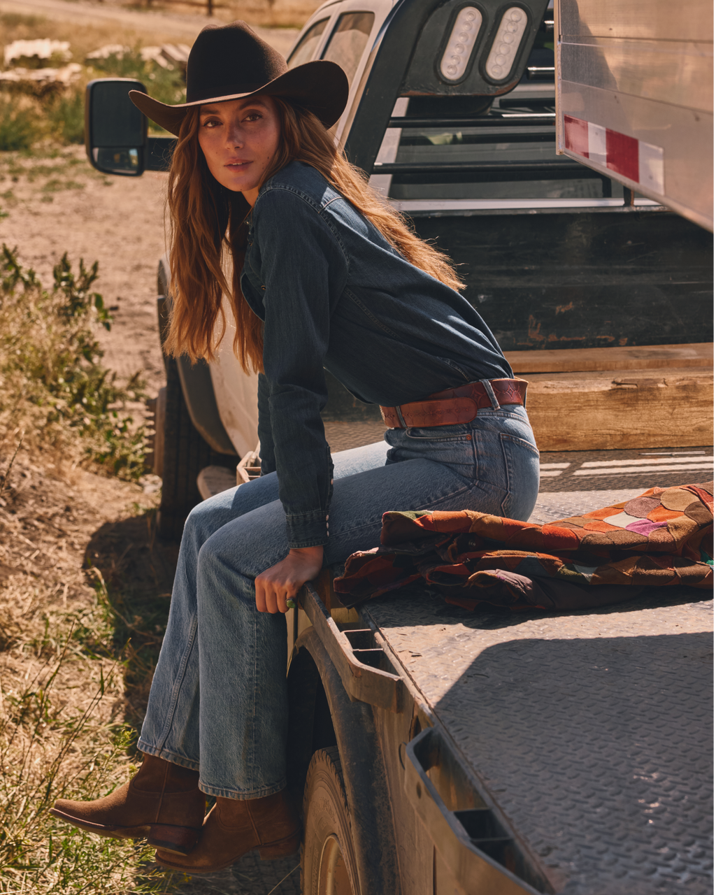 Cattleman Fur Cowboy Hat - Umber Rabbit Fur