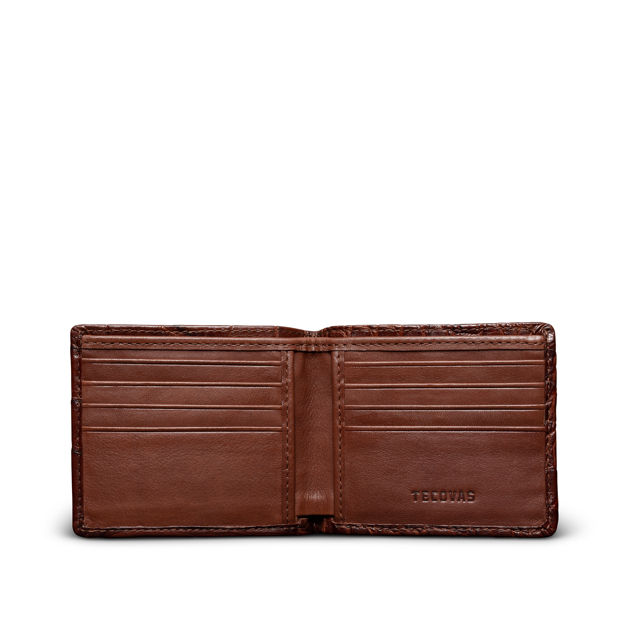 Alligator Billfold - Walnut Alligator