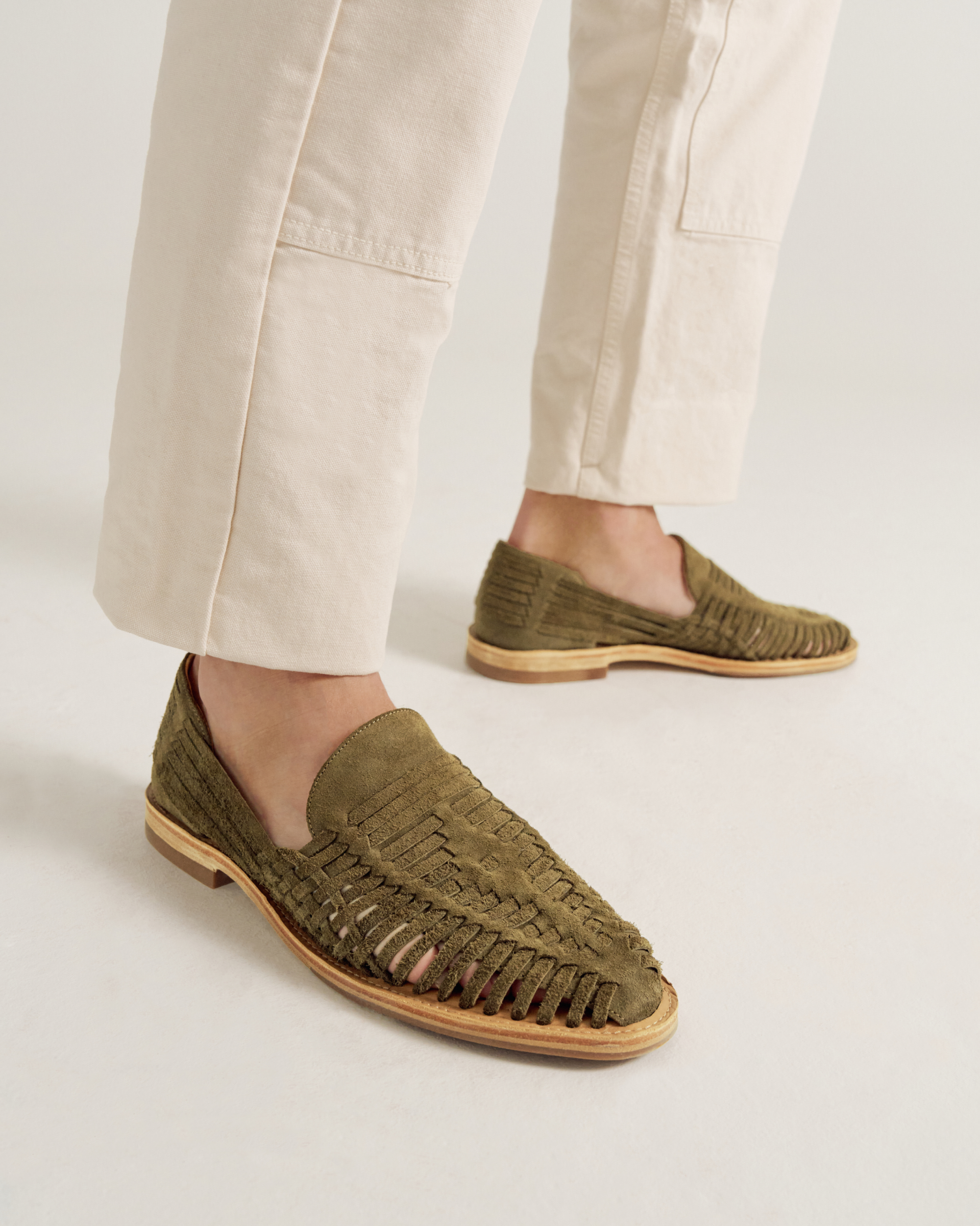 The Mateo - Burnt Olive Roughout