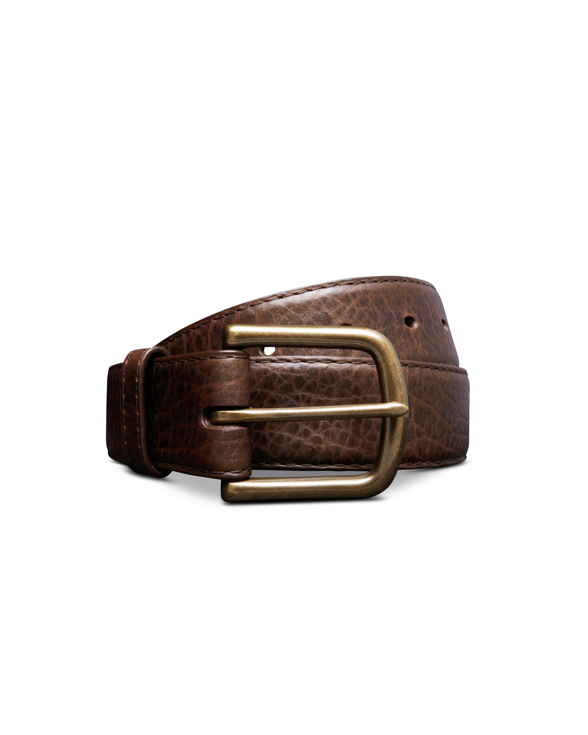 Men's Bison Belt - Hickory Bison